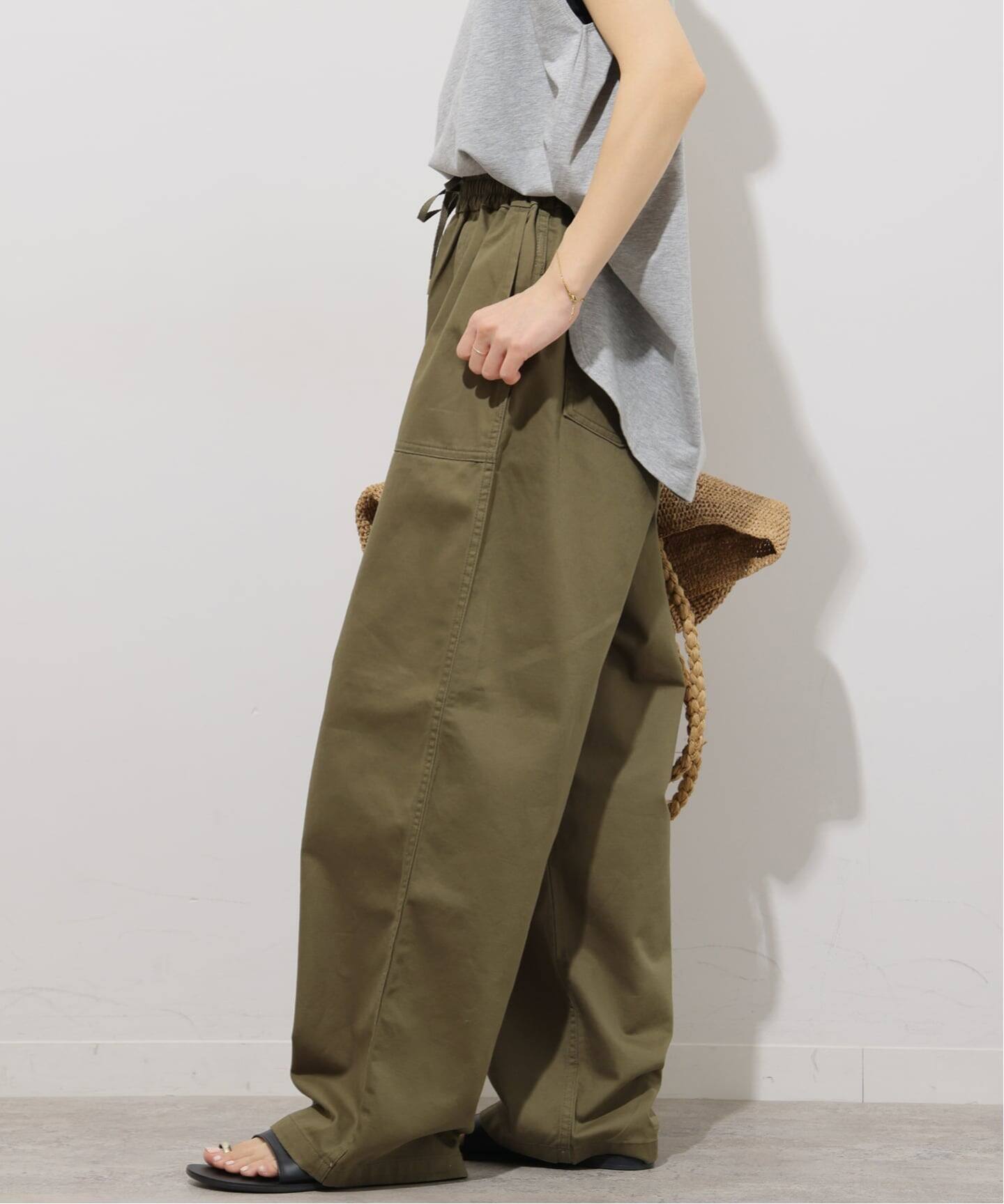 ギャザーワイドベイカー（カーゴパンツ）｜JOURNAL STANDARD relume