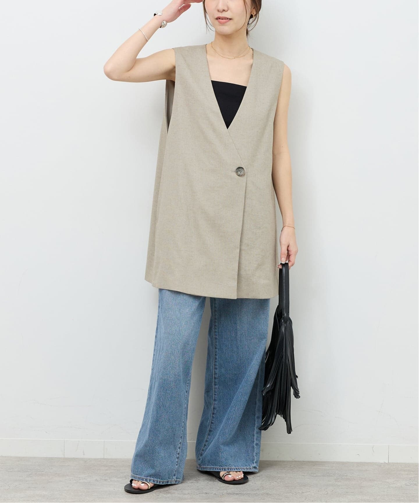 ストリングワイドデニム（デニムパンツ・ジーンズ）｜JOURNAL STANDARD