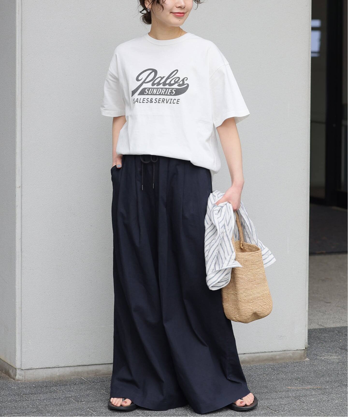 追加 / 新色》リネンコットンワイドギャザーパンツ（その他パンツ