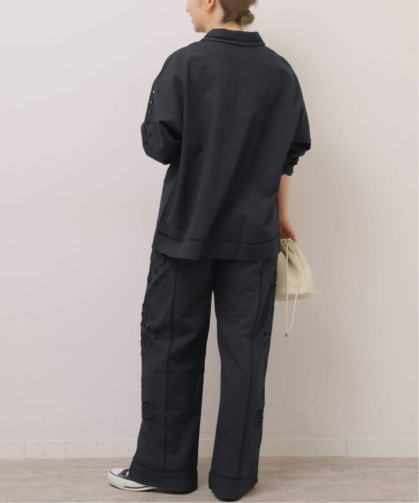 26SS新作］カットワークエンブロイダリーパンツ（その他パンツ