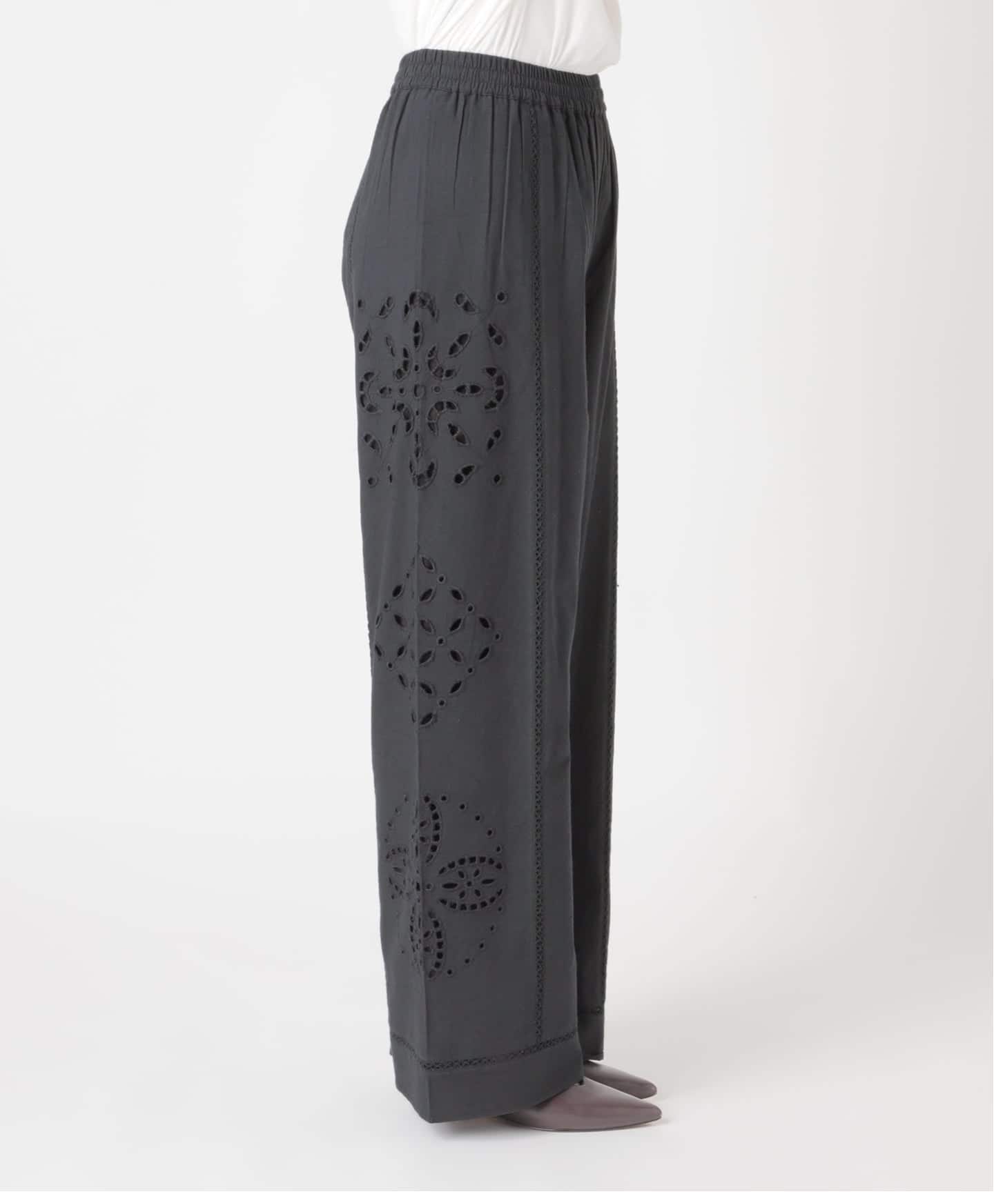 26SS新作］カットワークエンブロイダリーパンツ（その他パンツ