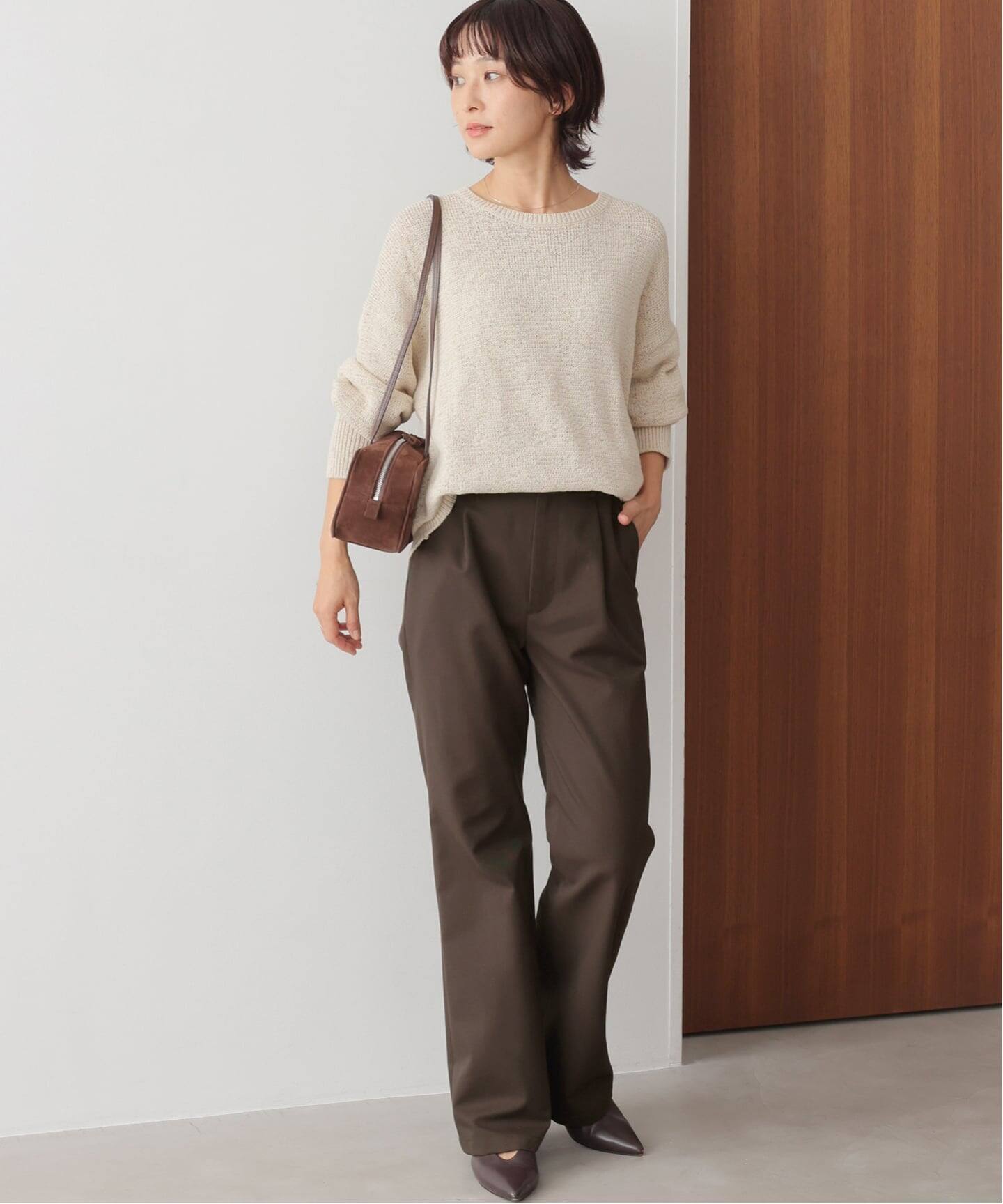 26SS新作］ストレッチツイルフレアパンツ（スラックス）｜JOURNAL