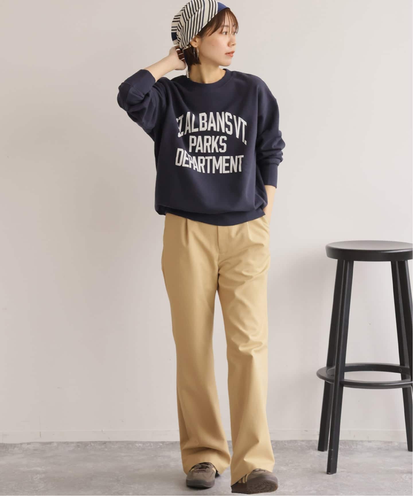 26SS新作］ストレッチツイルフレアパンツ（スラックス）｜JOURNAL