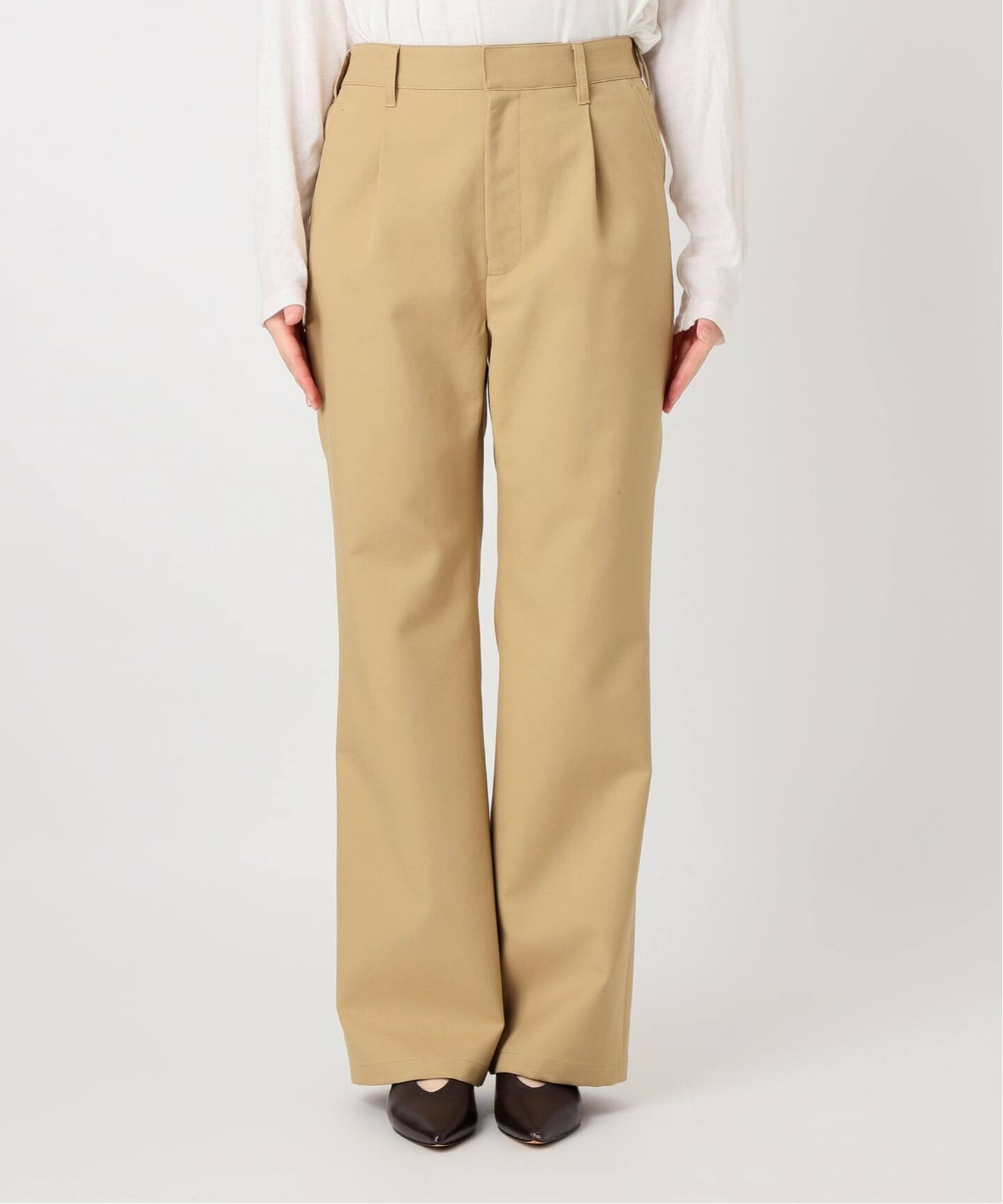 26SS新作］ストレッチツイルフレアパンツ（スラックス）｜JOURNAL