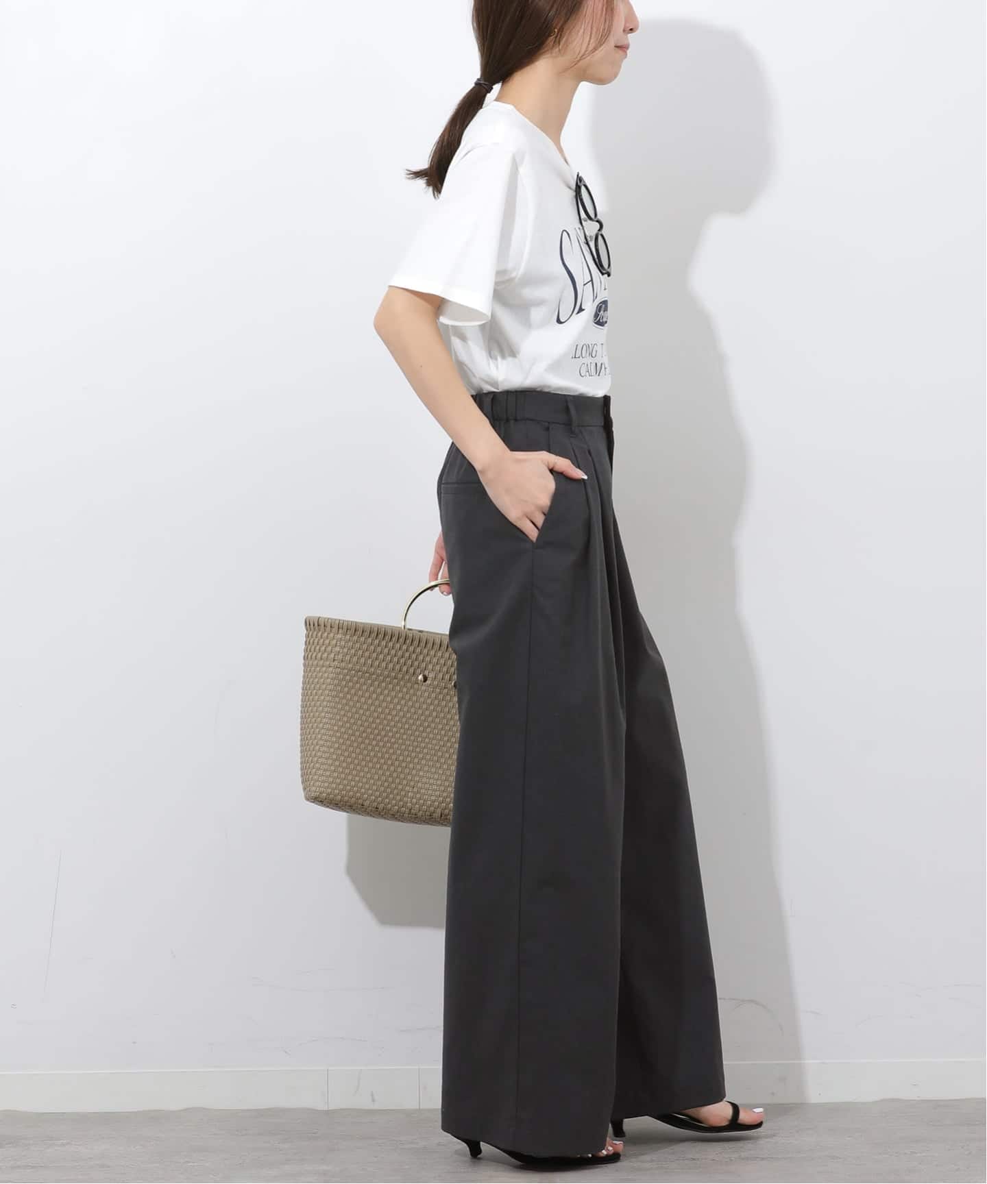 リネンミックス2タックパンツ（その他パンツ）｜JOURNAL STANDARD
