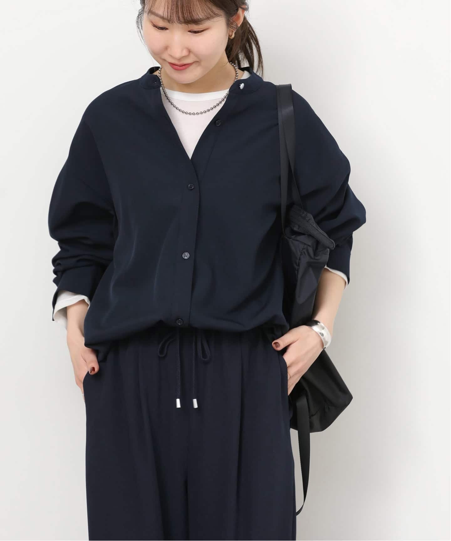WEB限定追加》［2点セット］メランジツイルセットアップ（その他パンツ