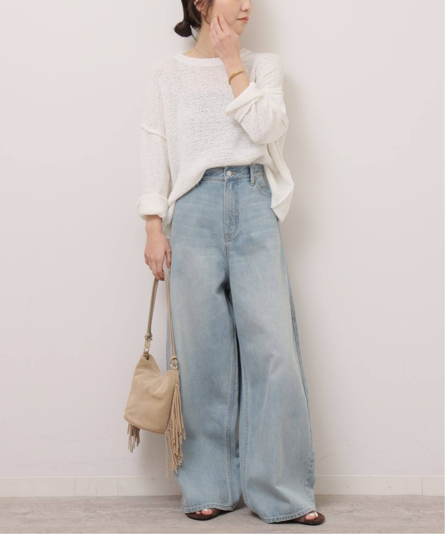 relumeバギーDENIMライトブルー36 一部WEB限定追加》バギーDENIM（デニムパンツ・ジーンズ）｜JOURNAL