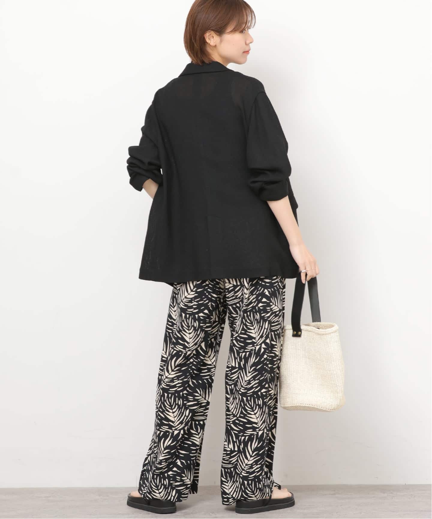 【新品】ジャーナルスタンダードレリューム　ルサナ　CICI PANTS：パンツ 予約》【LUSANA/ルサナ】CICI PANTS：パンツ（スラックス）｜JOURNAL