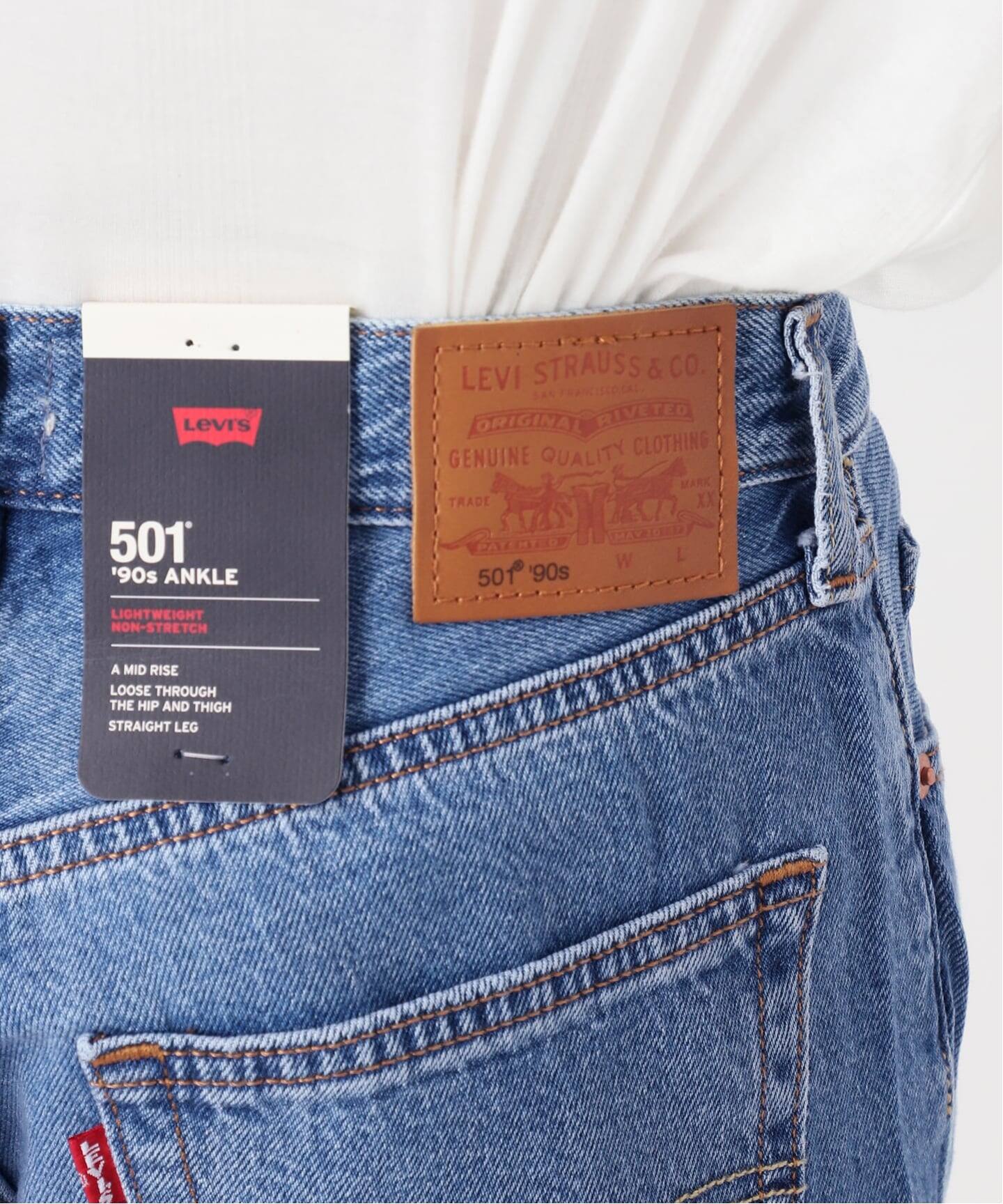 LEVI'S/リーバイス】501 90'S ANKLE LIGHTWEIGHT：デニム（デニム
