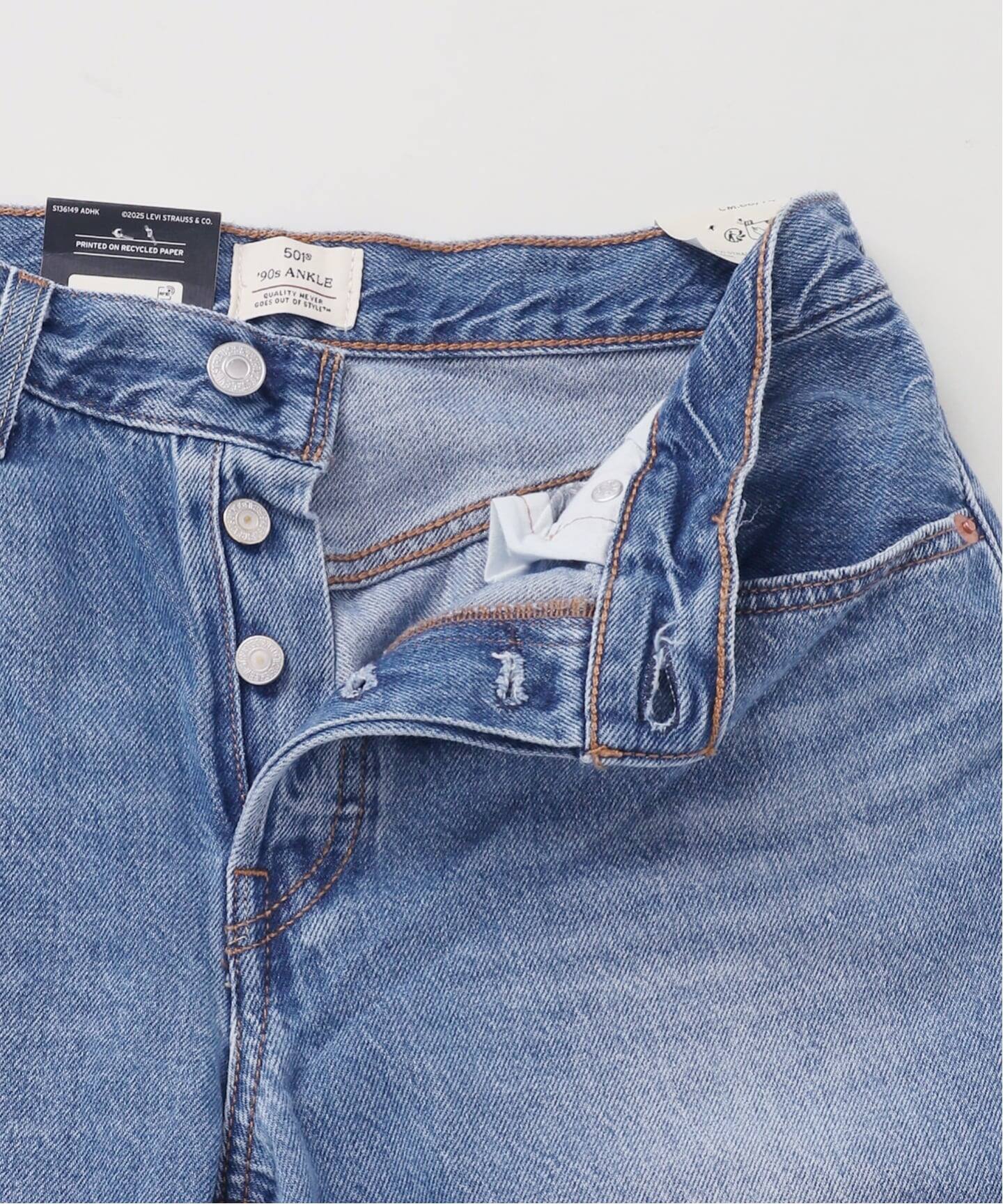 LEVI'S/リーバイス】501 90'S ANKLE LIGHTWEIGHT：デニム（デニム