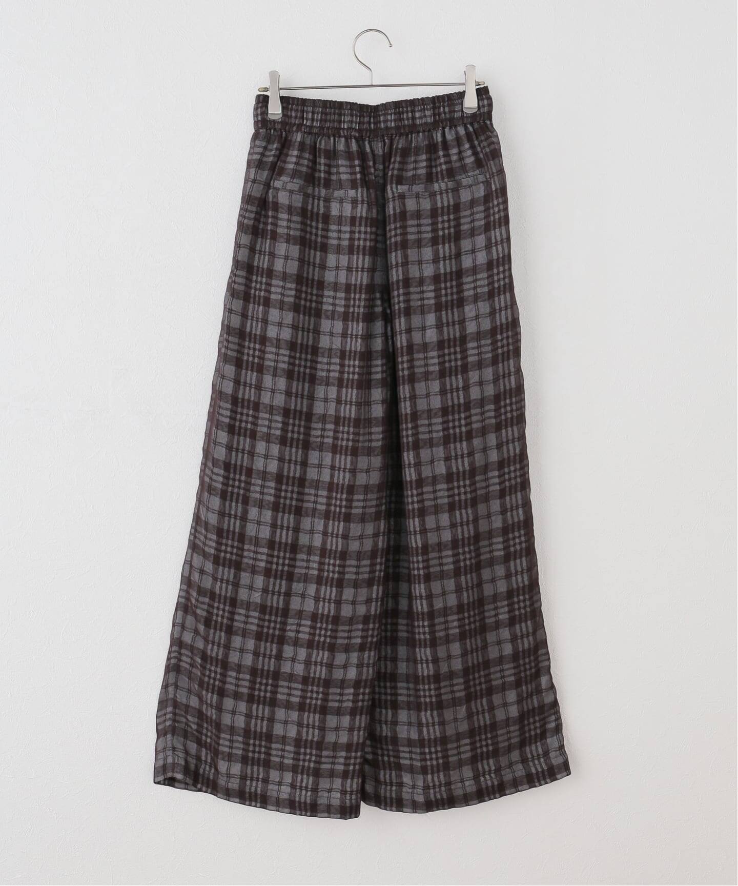 TODAYFUL/トゥデイフル】 Check Jacquard PT（スラックス）｜JOURNAL