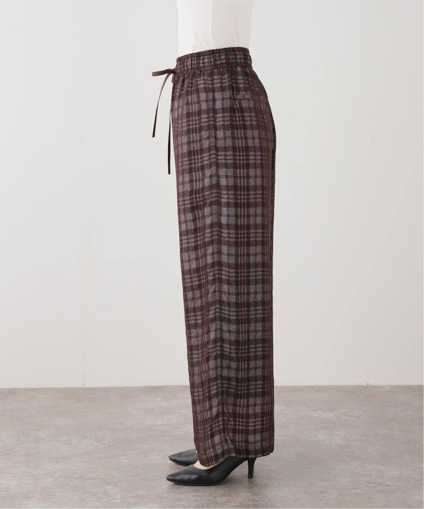 TODAYFUL/トゥデイフル】 Check Jacquard PT（スラックス）｜JOURNAL