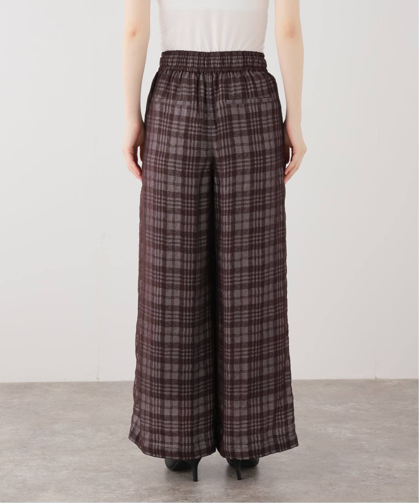 TODAYFUL/トゥデイフル】 Check Jacquard PT（スラックス）｜JOURNAL