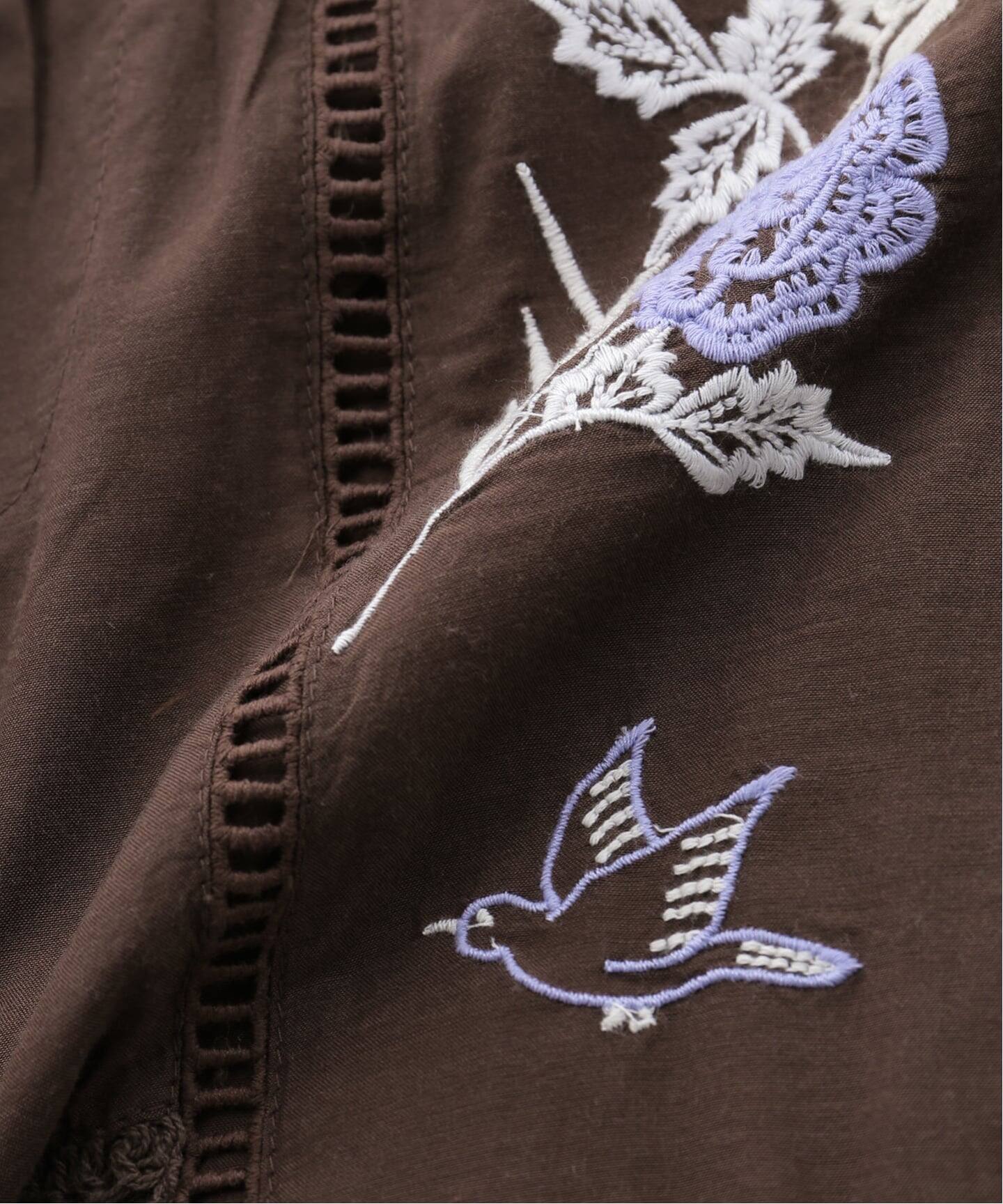 TODAYFUL/トゥデイフル】 Embroidery Patchwork PT（その他パンツ