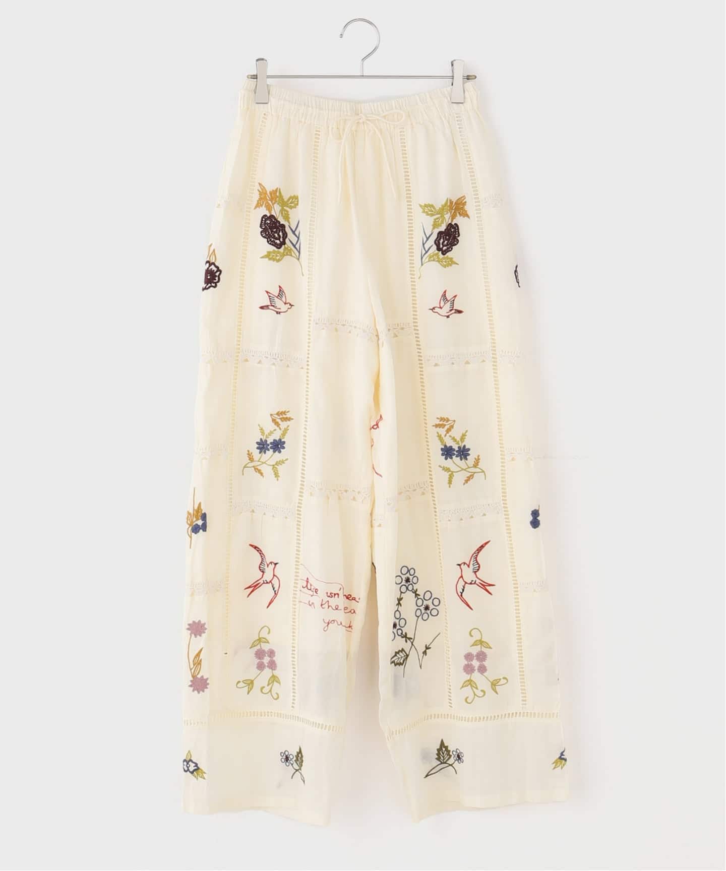 TODAYFUL/トゥデイフル】 Embroidery Patchwork PT（その他パンツ