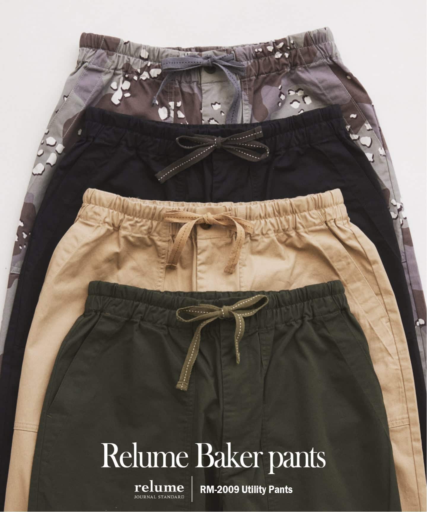 Relume” イージー ベイカーパンツ（その他パンツ）｜JOURNAL STANDARD