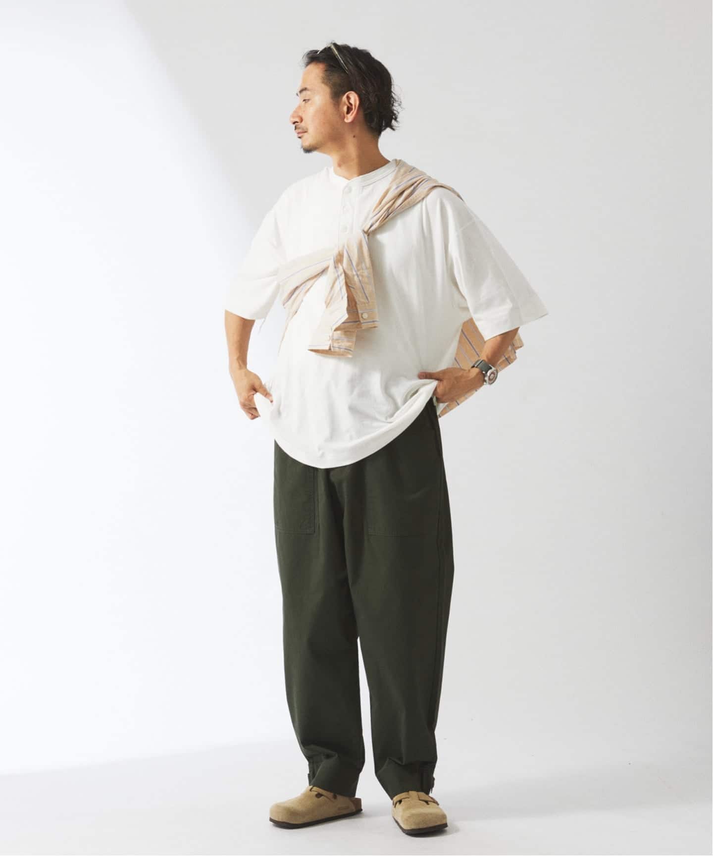 cocoaJOURNALSTANDARDrelumeコットンツイル 予約》”Relume” コットンツイル ベイカーパンツ（チノパンツ