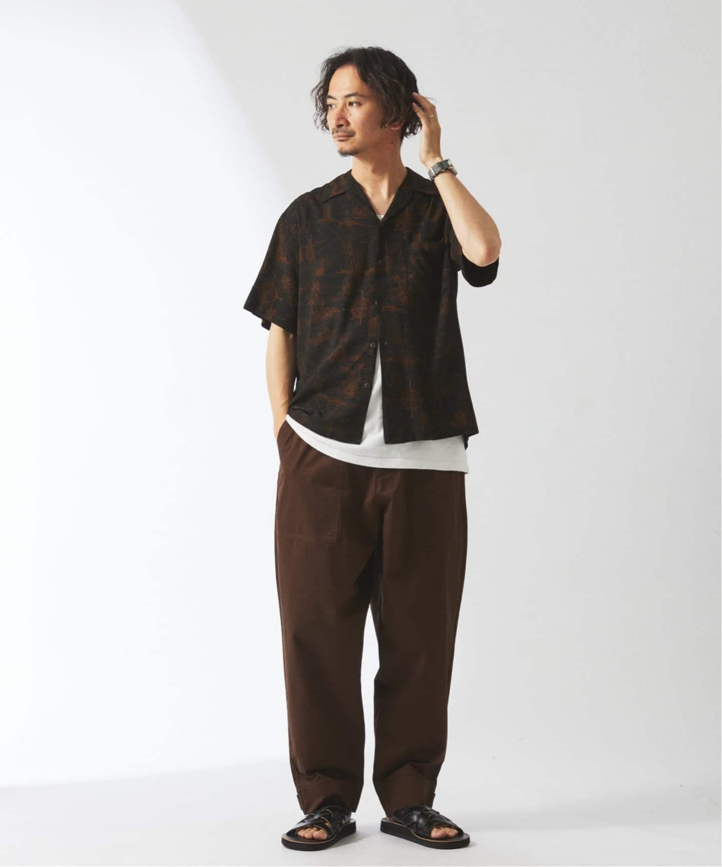 cocoaJOURNALSTANDARDrelumeコットンツイル 予約》”Relume” コットンツイル ベイカーパンツ（チノパンツ