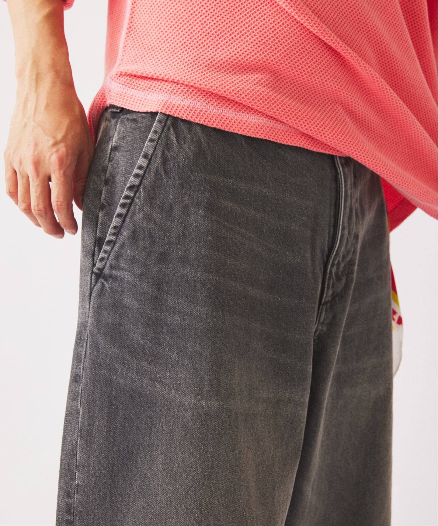 クラフトデニム 12oz ワイド デニム スラックス（デニムパンツ