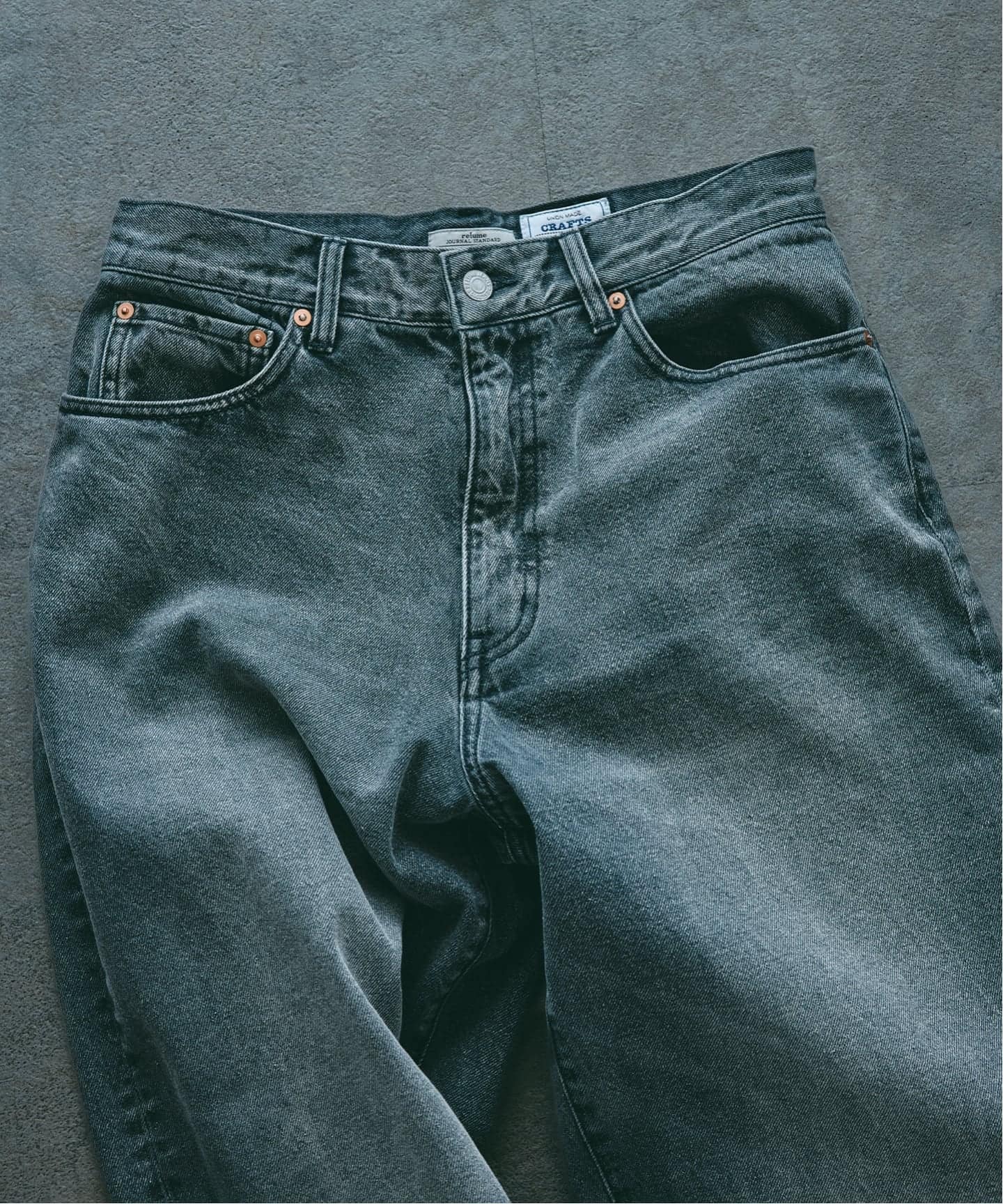 クラフトデニム ワイドパンツ 12OZ（デニムパンツ・ジーンズ