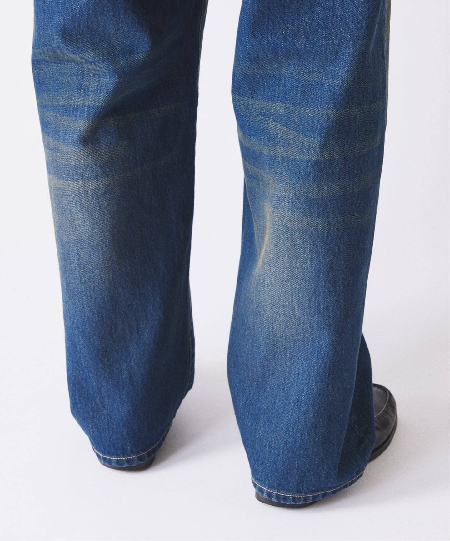 予約》スモーキーデニム ワイドパンツ（デニムパンツ・ジーンズ