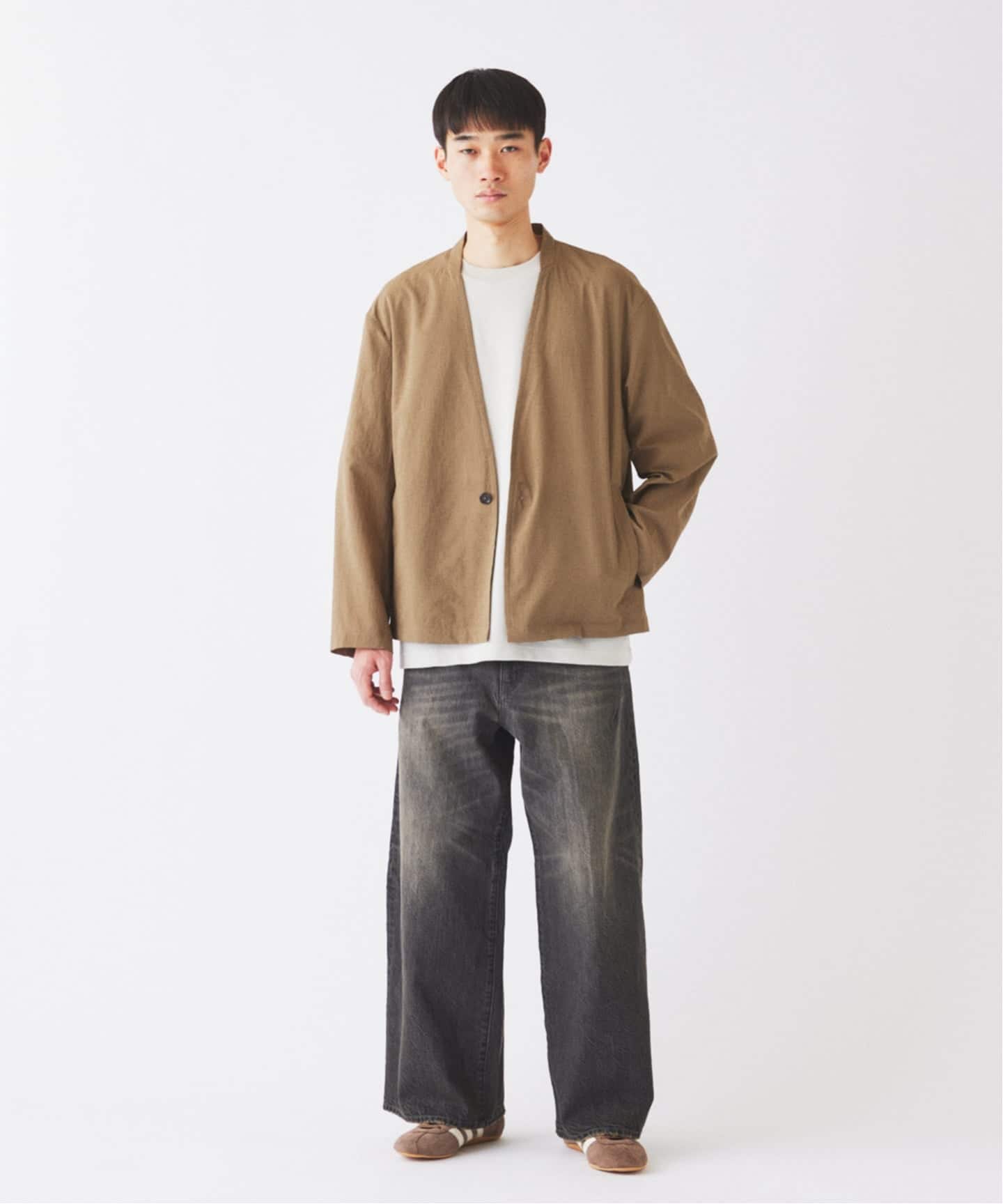 スモーキーデニム 11oz ワイド エンジニアド パンツ（デニムパンツ