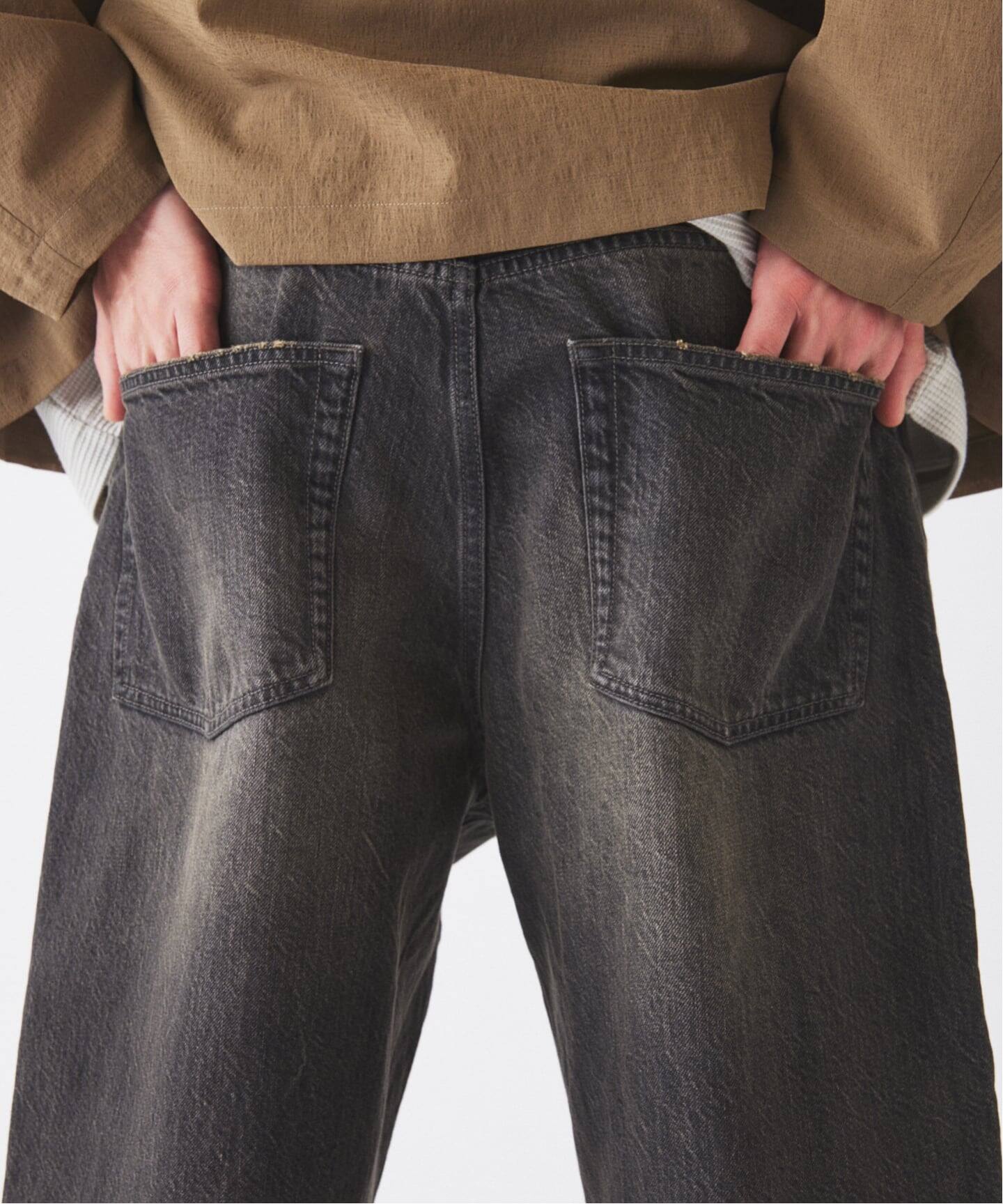 スモーキーデニム 11oz ワイド エンジニアド パンツ（デニムパンツ