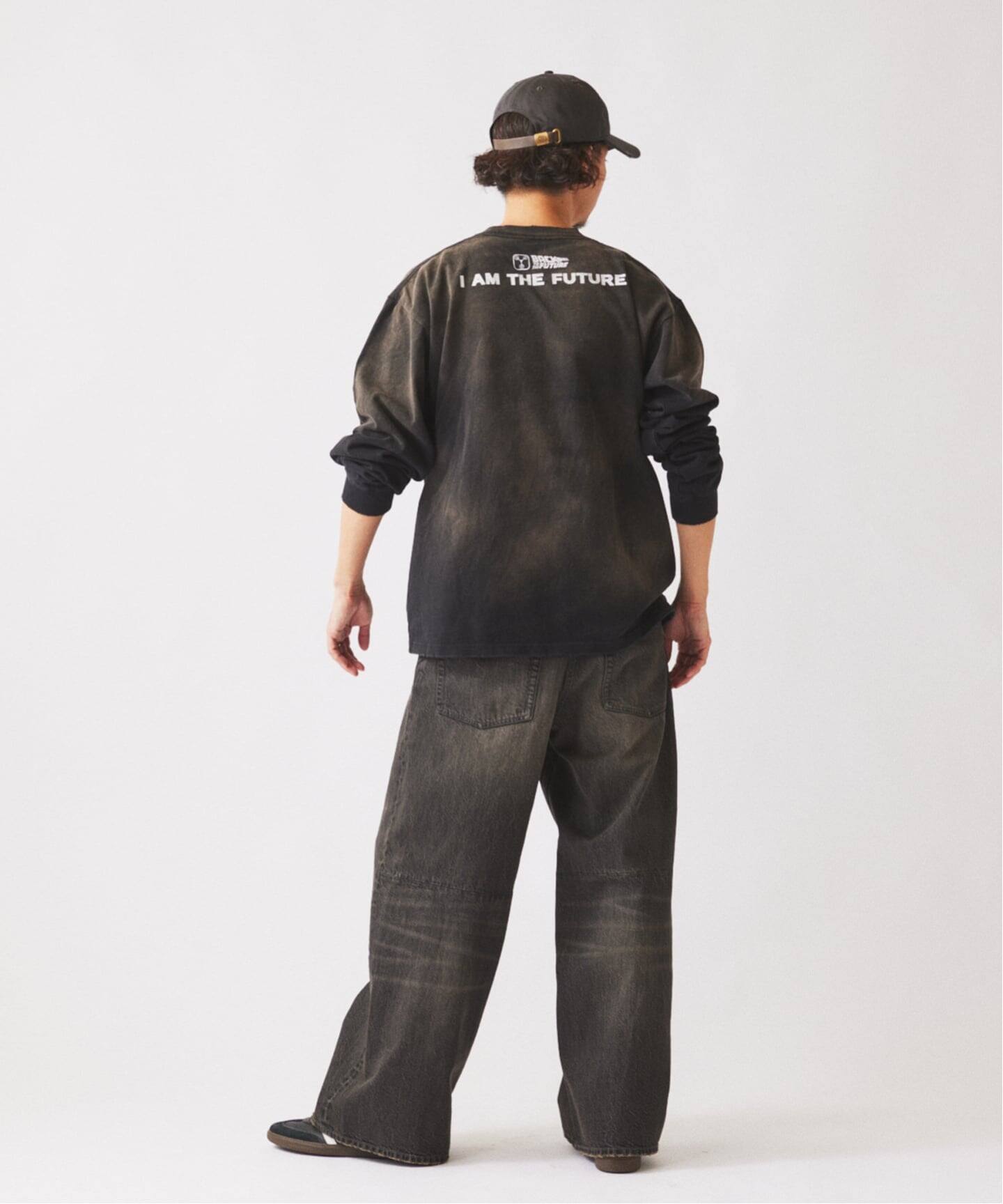 スモーキーデニム 11oz ワイド エンジニアド パンツ（デニムパンツ 