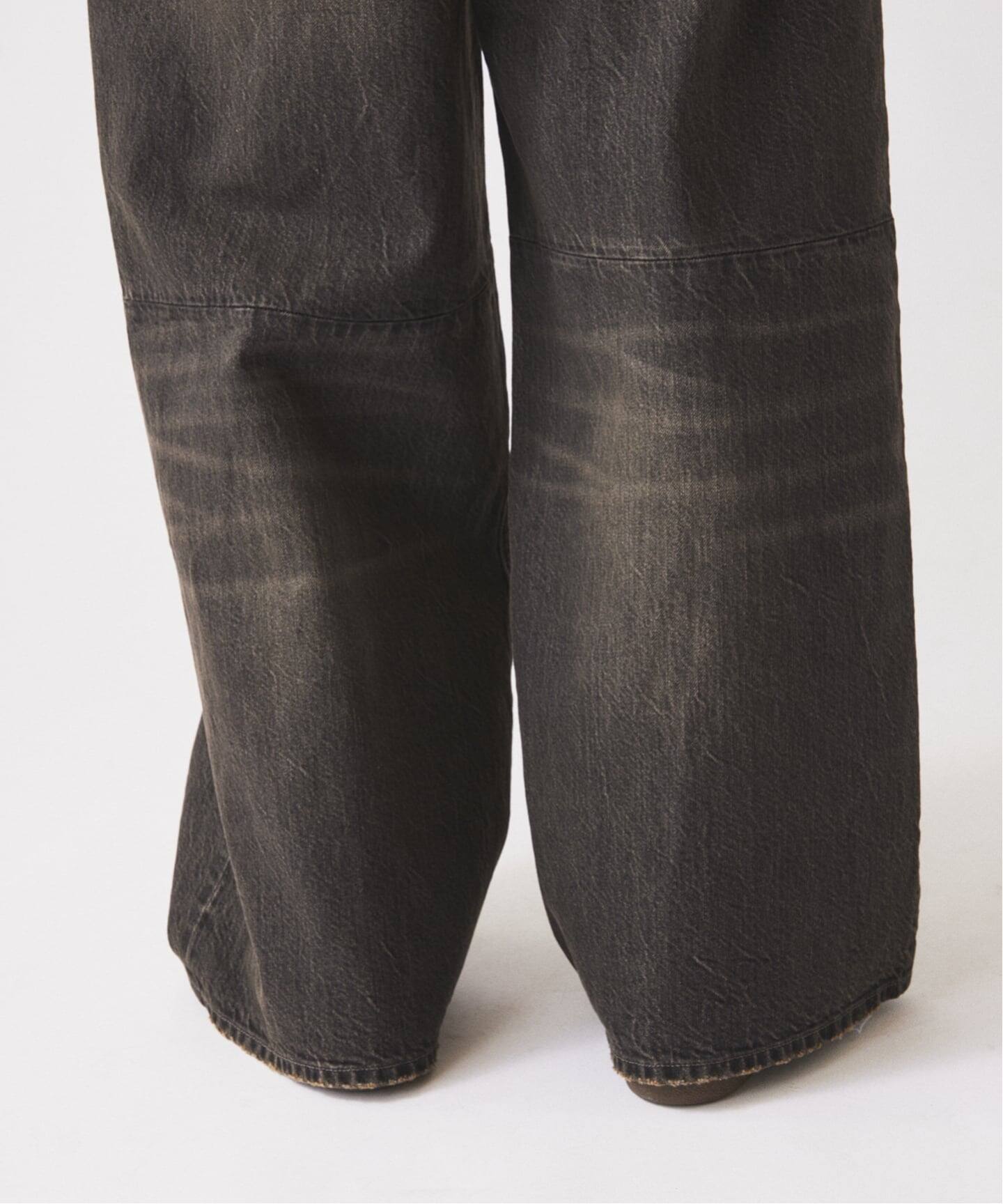 スモーキーデニム 11oz ワイド エンジニアド パンツ（デニムパンツ 