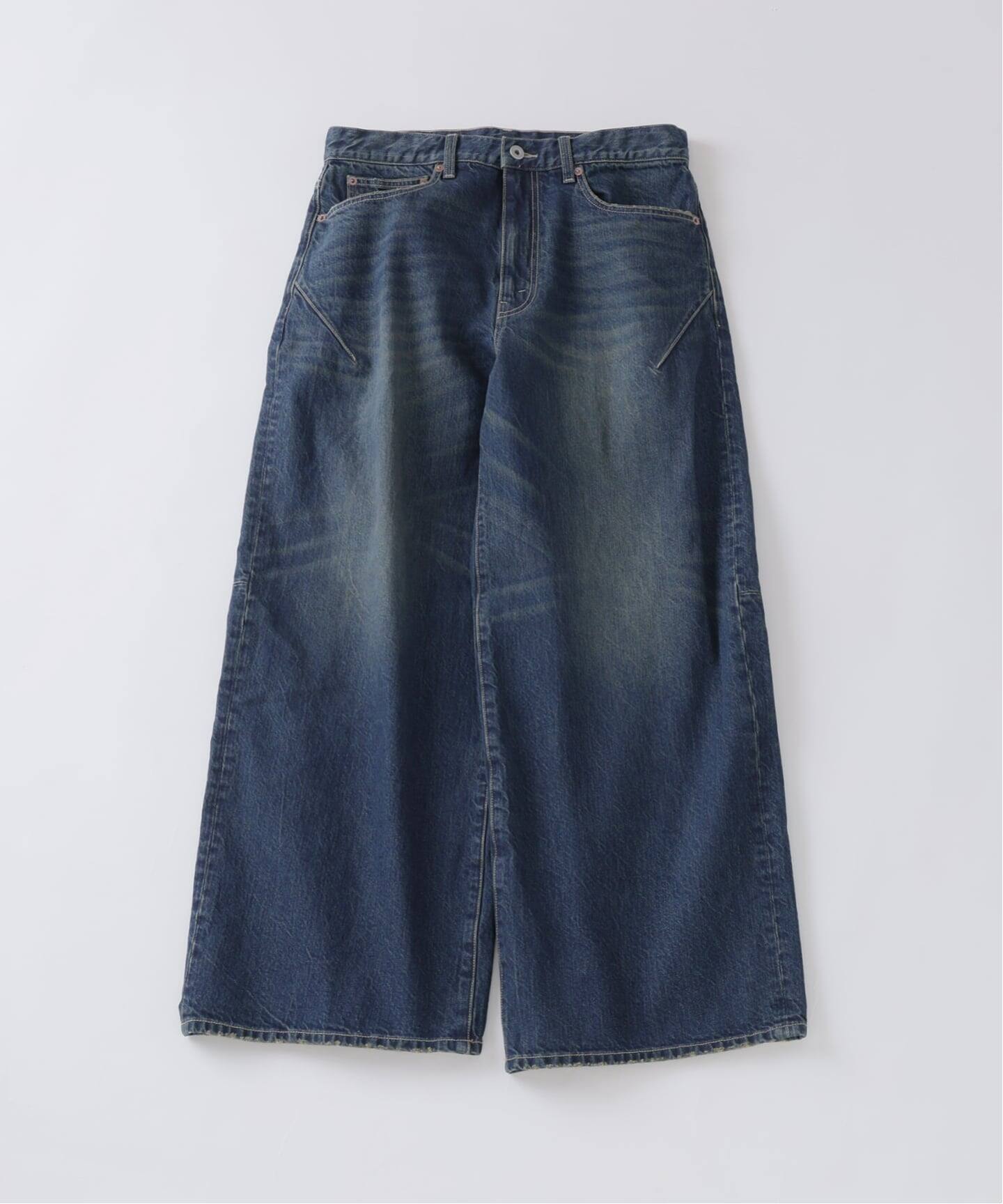 スモーキーデニム 11oz ワイド エンジニアド パンツ（デニムパンツ