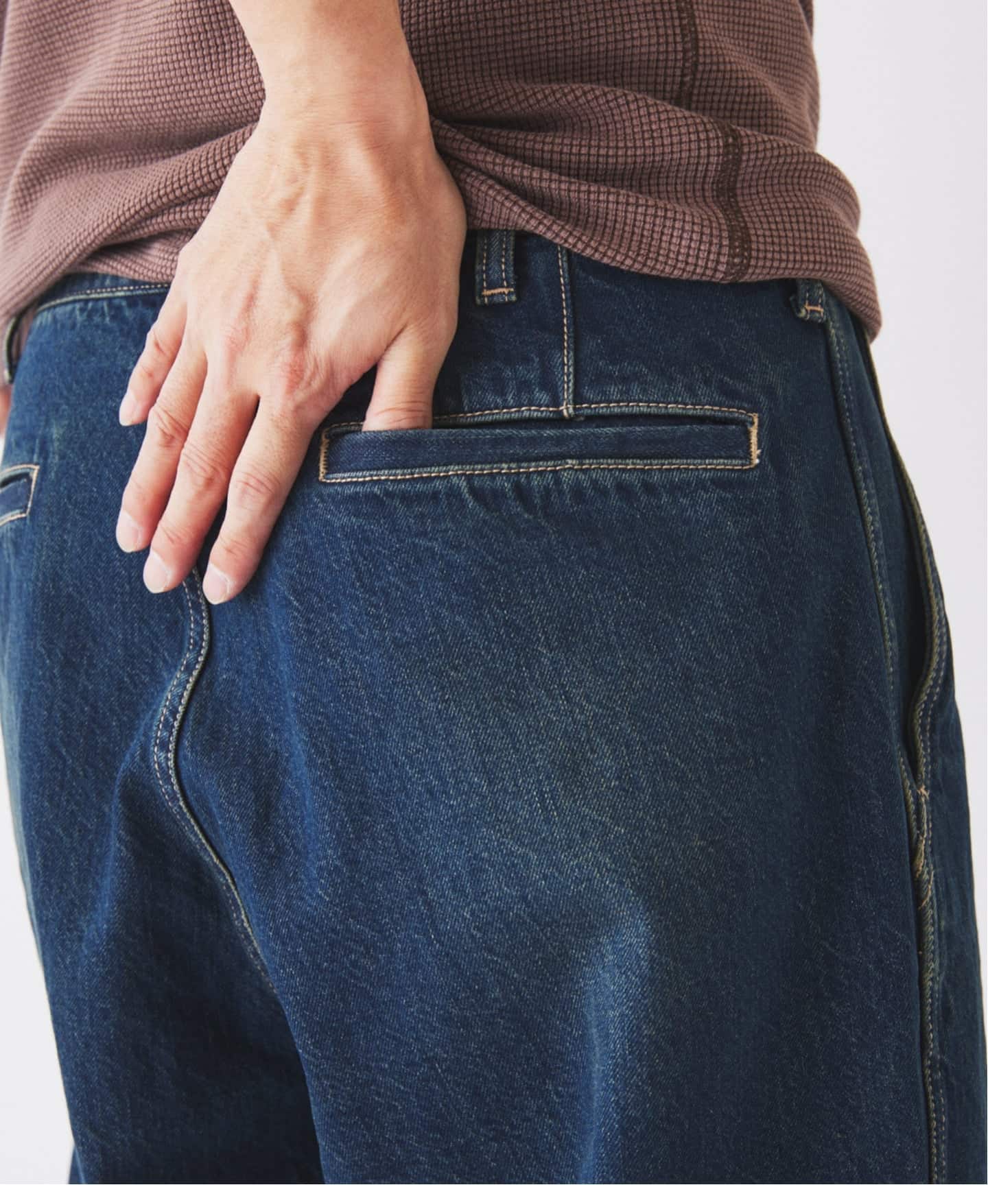スモーキーデニム 11oz オーバーパンツ（デニムパンツ・ジーンズ