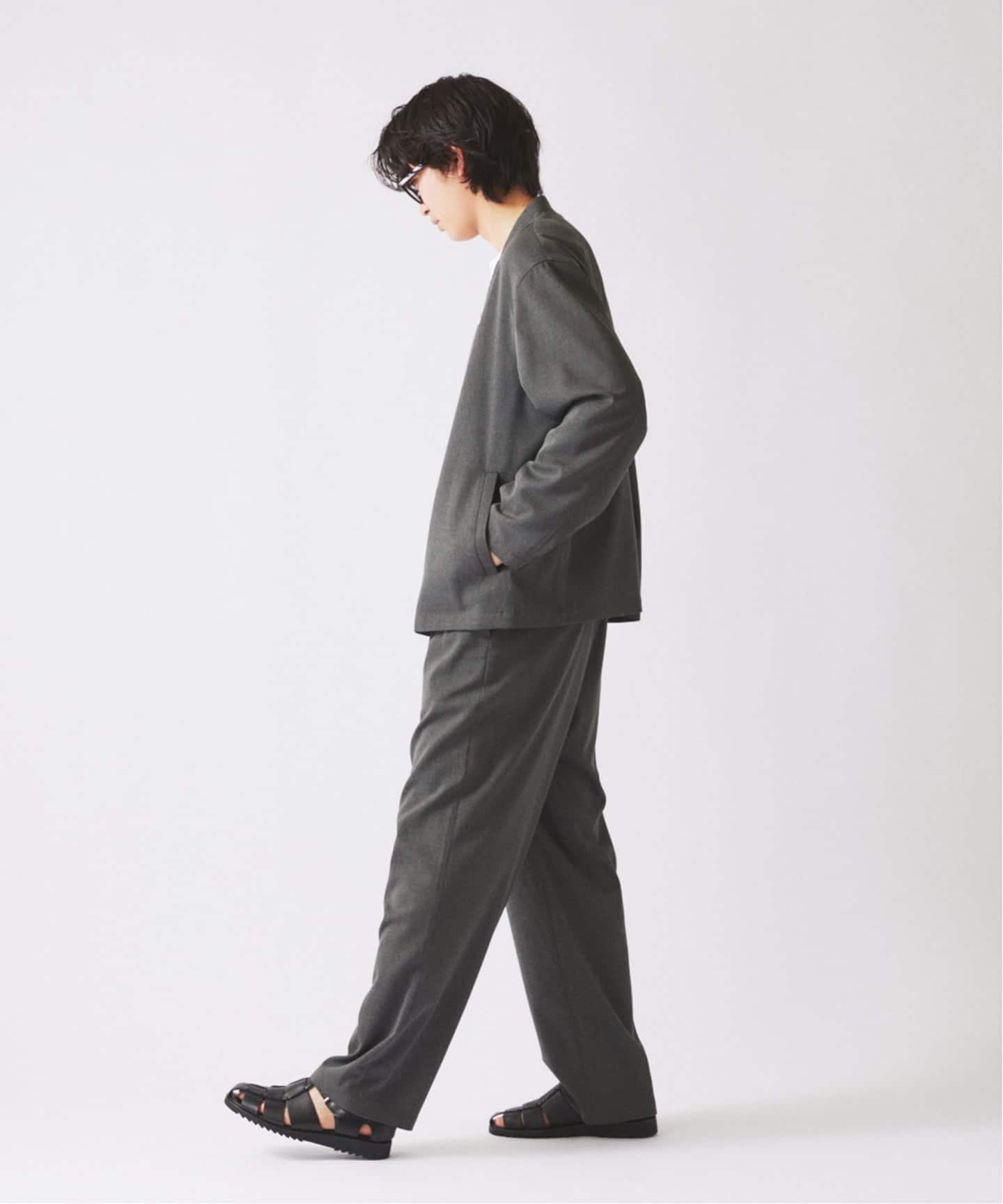 TRメッシュ ワイドスラックス (セットアップ対応可能)（スラックス