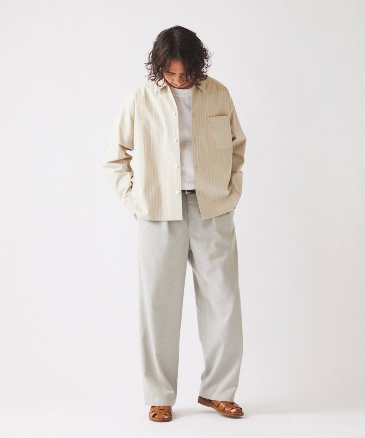 TRメッシュ ワイドスラックス (セットアップ対応可能)（スラックス