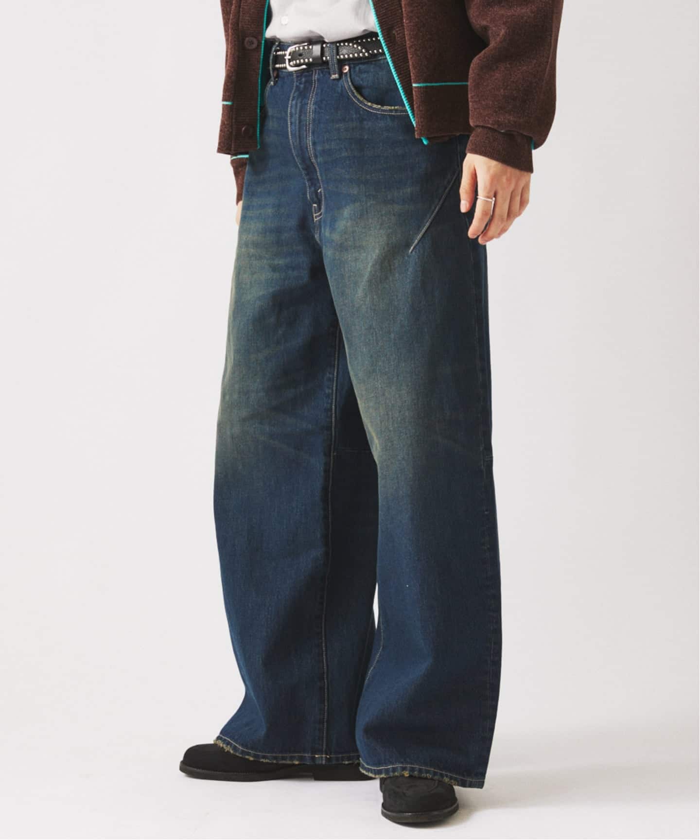 JOURNAL STANDARD relume - ワイドエンジニアドパンツ スモーキーデニム スーパーワイド エンジニアド パンツ（デニムパンツ