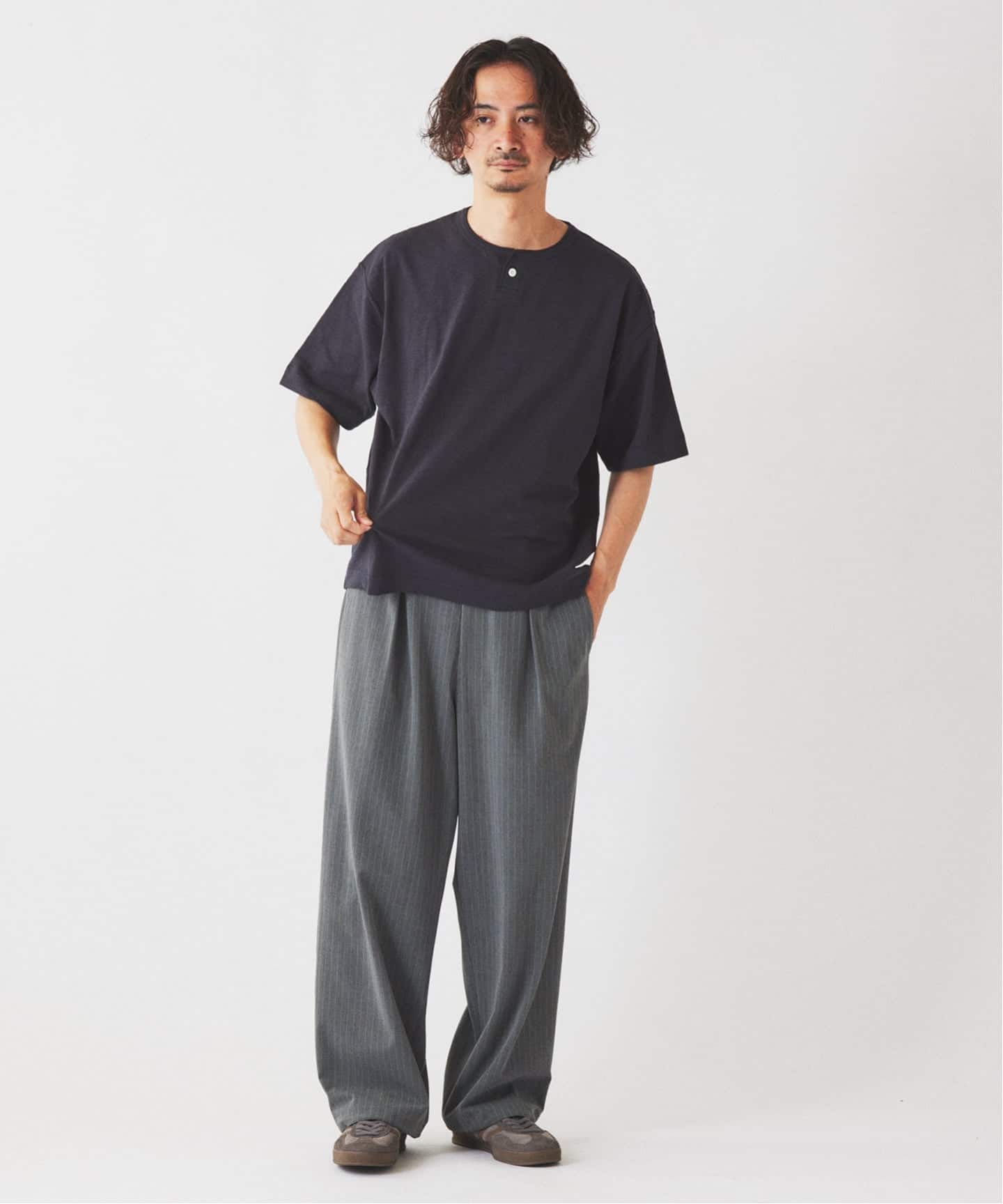 TRストライプ オーバーパンツ（スラックス）｜JOURNAL STANDARD relume