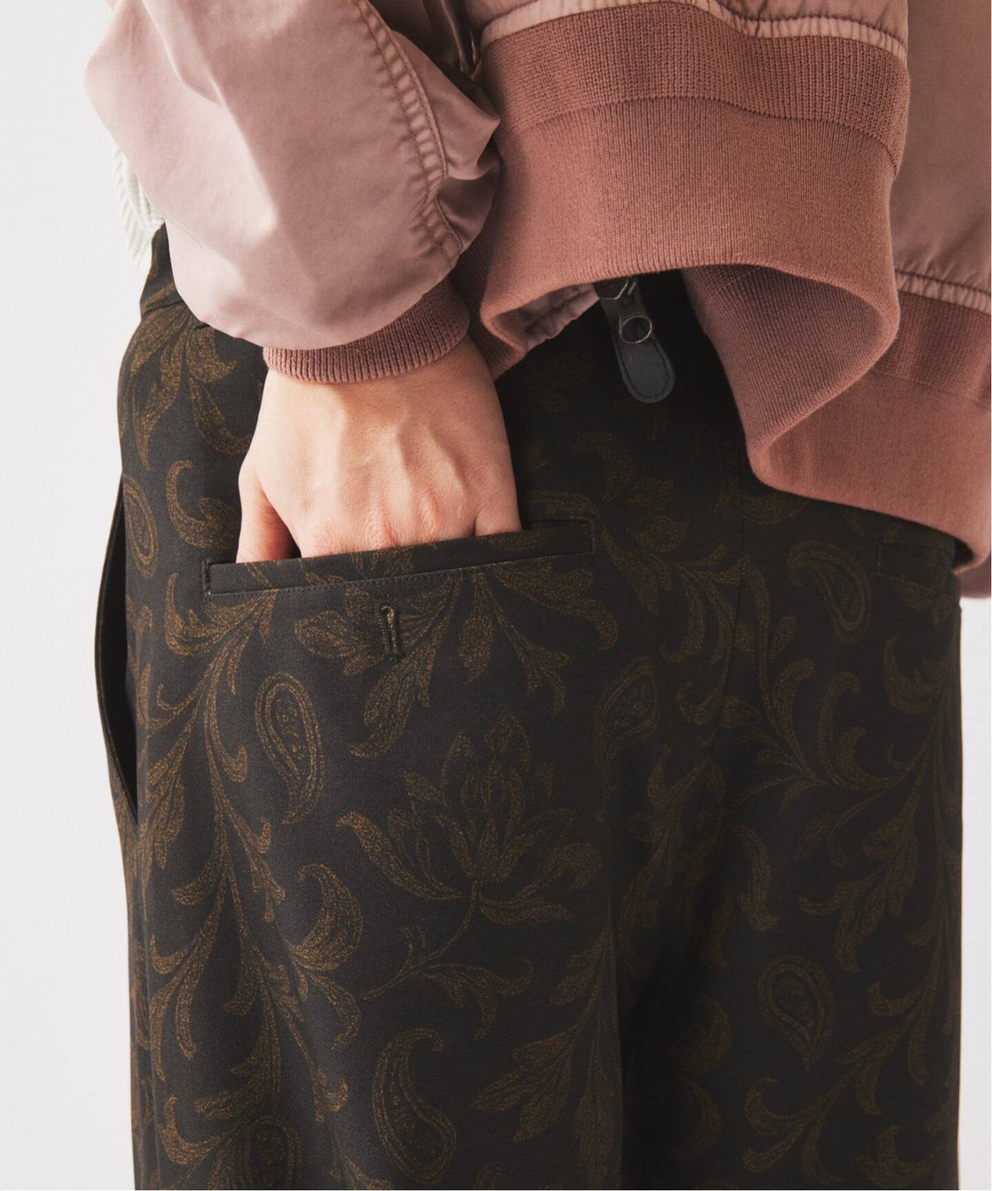 リーフパターン 1タック イージーパンツ（その他パンツ）｜JOURNAL