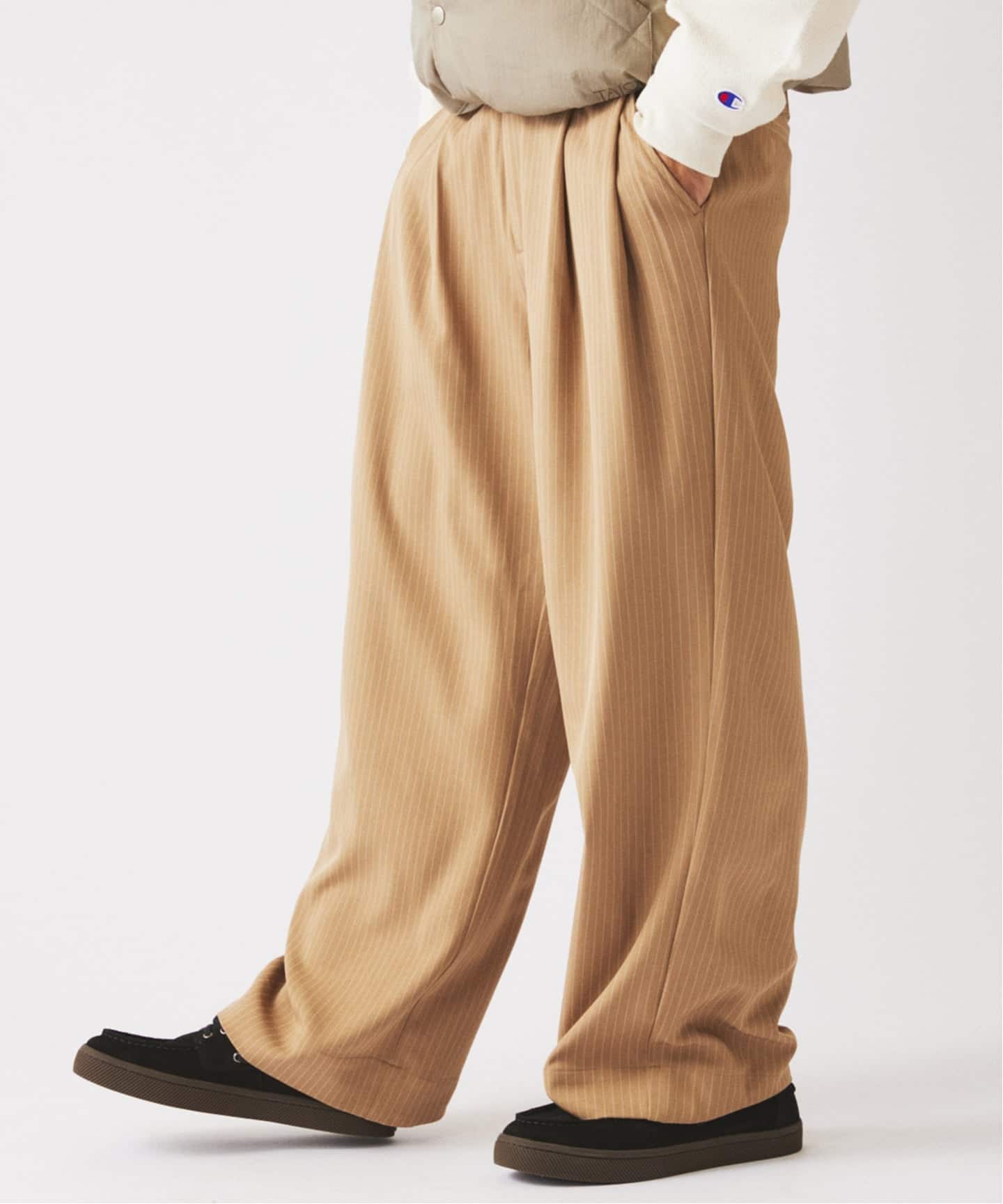 ヒールカット ルーズ ライトスラックス（スラックス）｜JOURNAL