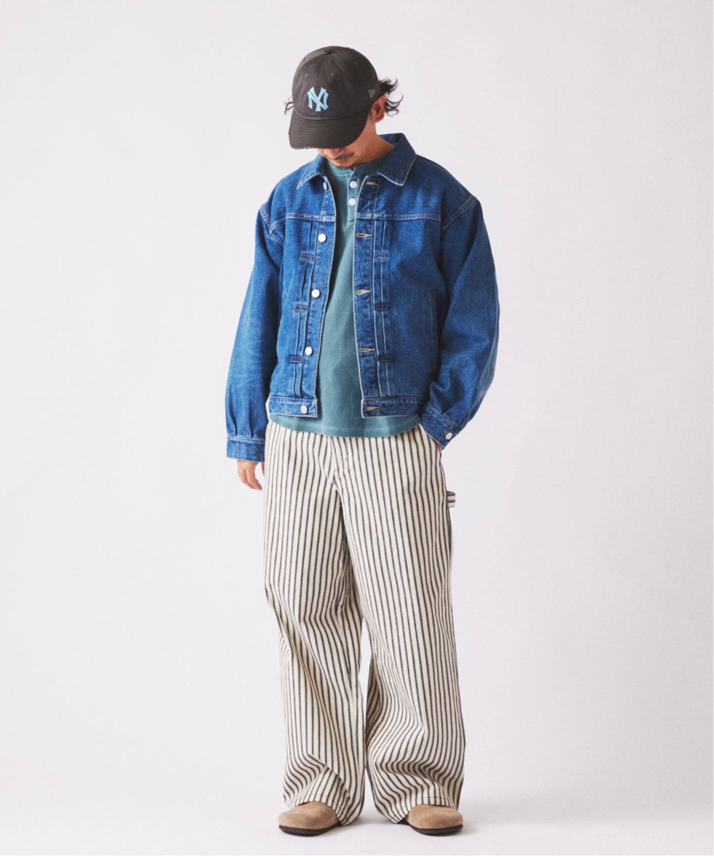 予約》デニム＆ヒッコリー ”レイジー” ペインターパンツ（デニムパンツ