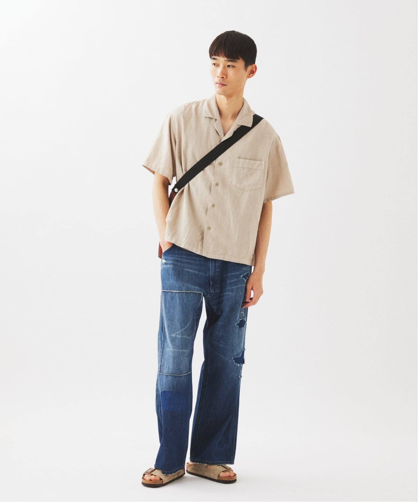 Relume Jeans＞リメイク ライトオンス デニムペインターパンツ（デニム 