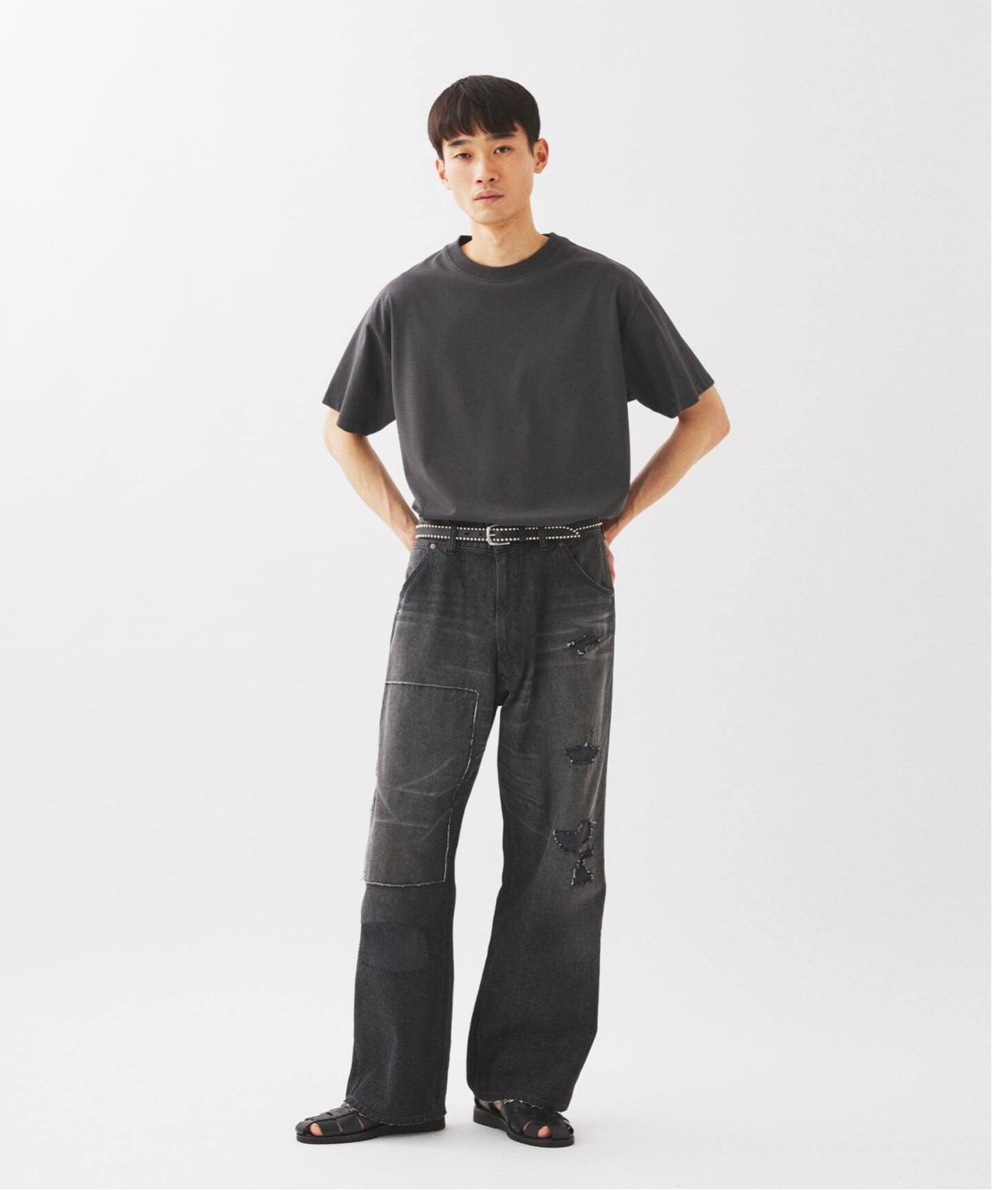 Relume Jeans＞リメイク ライトオンス デニムペインターパンツ（デニム 