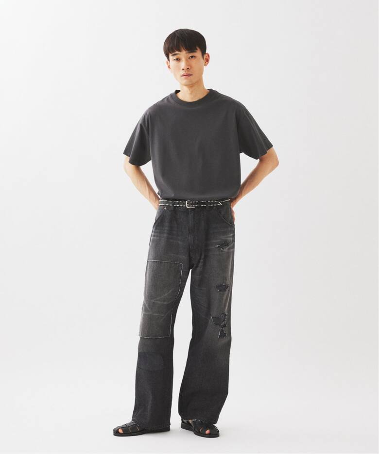 予約》＜Relume Jeans＞リメイク ライトオンス デニムペインターパンツ 