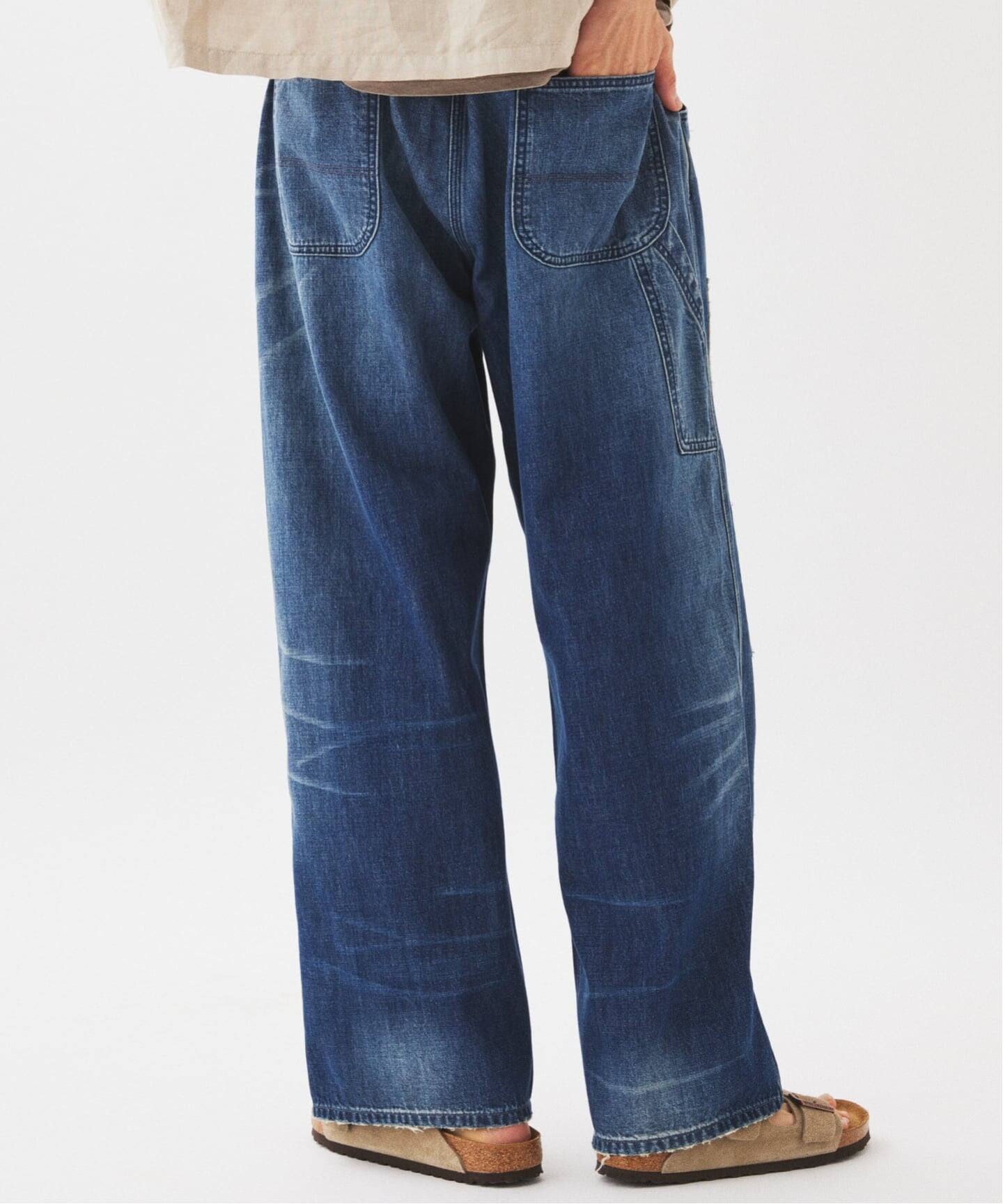 Relume Jeans＞リメイク ライトオンス デニムペインターパンツ（デニム