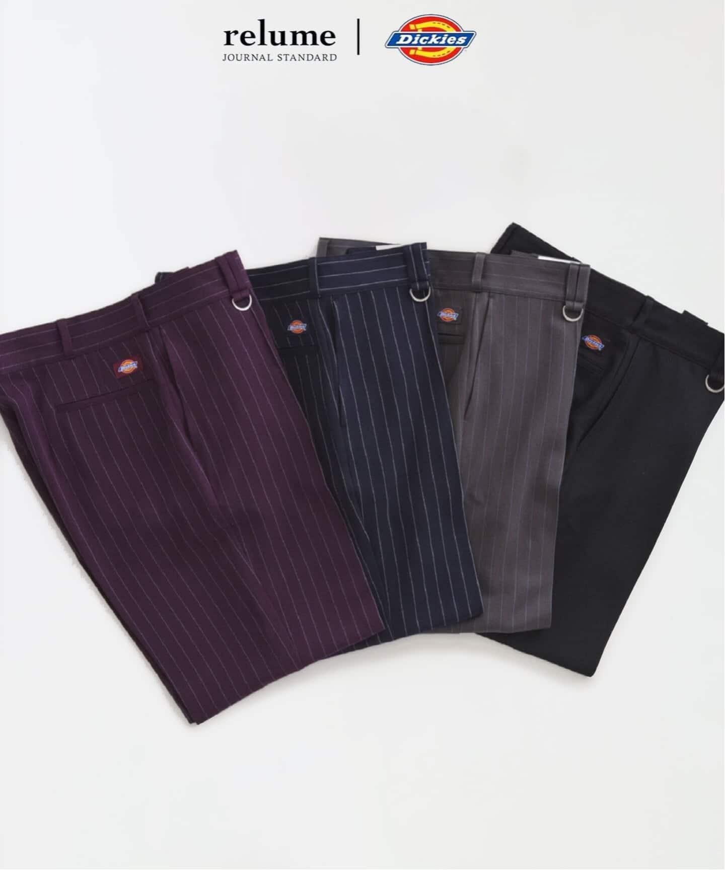 予約》Dickies / ディッキーズ 別注 ピンタック ワイドスラックス