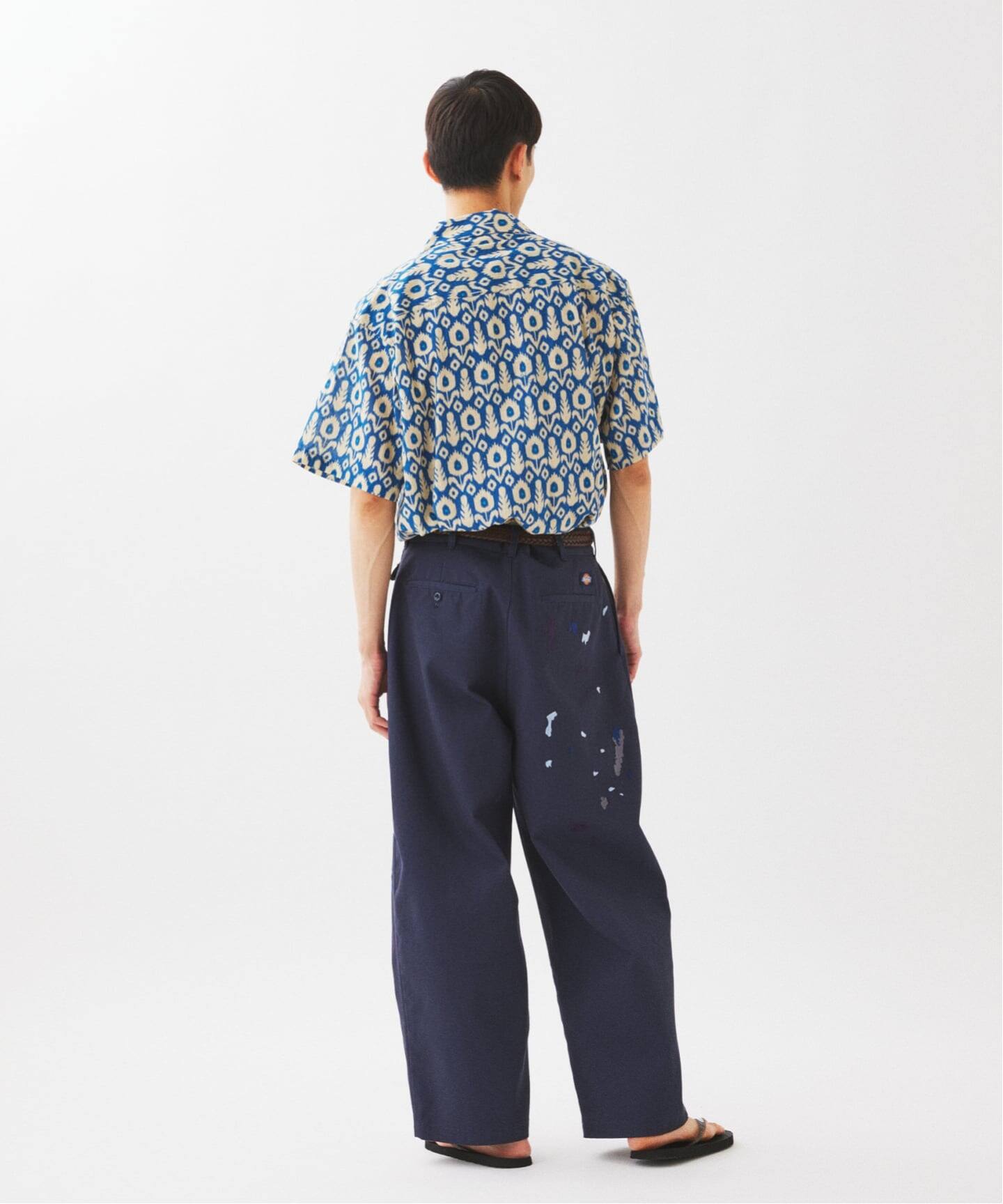 Dickies / ディッキーズ 別注 スプラッシュ 刺繍 カーブ ワークパンツ