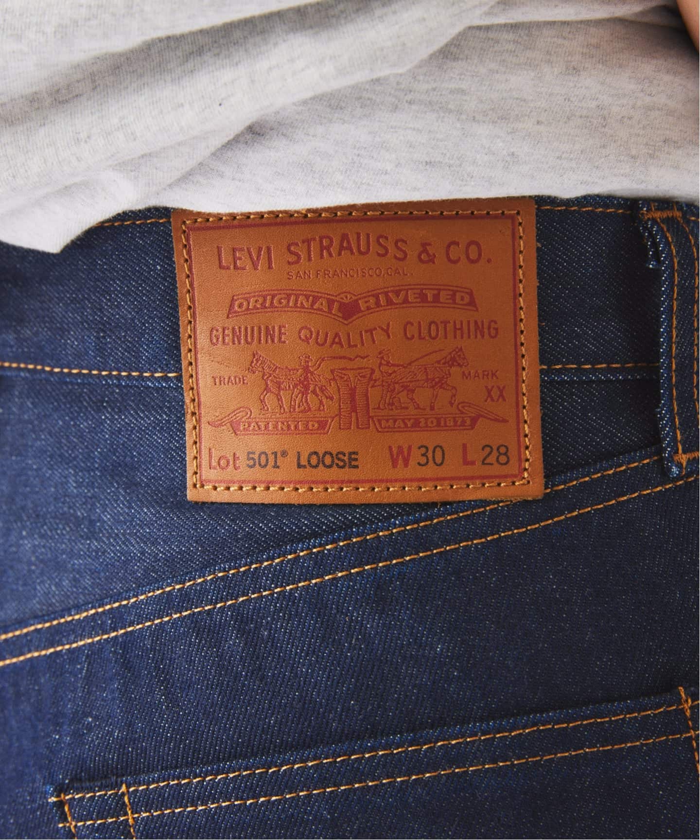 L28】Levi's (R) / リーバイス 別注 501(R) ルーズ（デニムパンツ