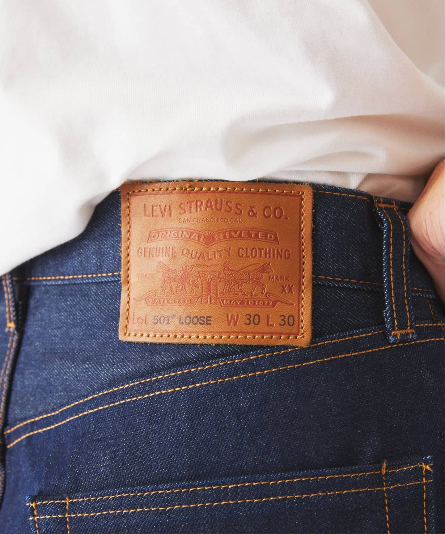 予約》【L30】LEVI'S (R) / リーバイス 別注 501(R) ルーズ（デニム
