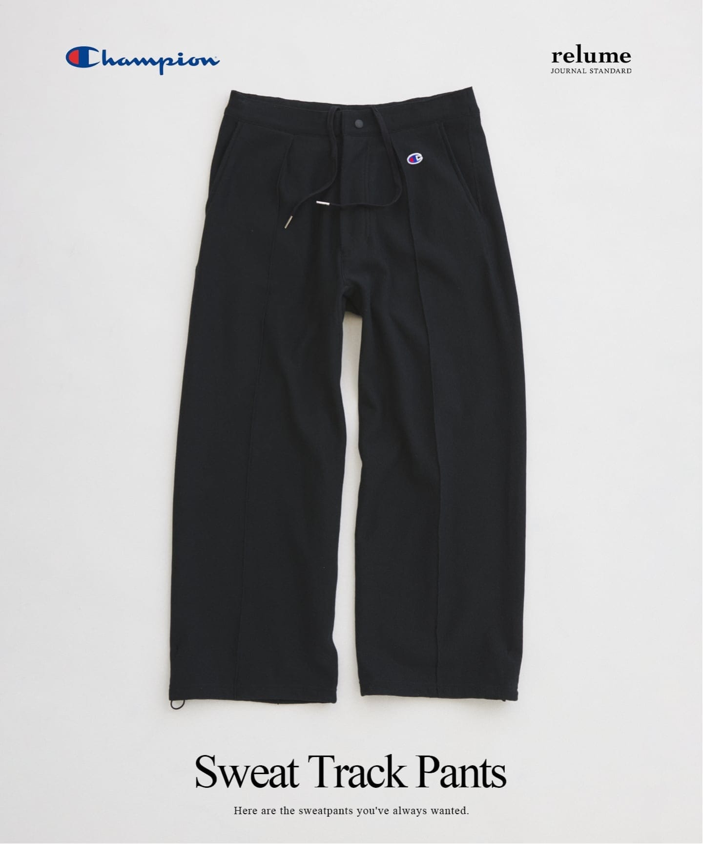 予約》CHAMPION / チャンピオン 別注 R/W スウェット トラック パンツ