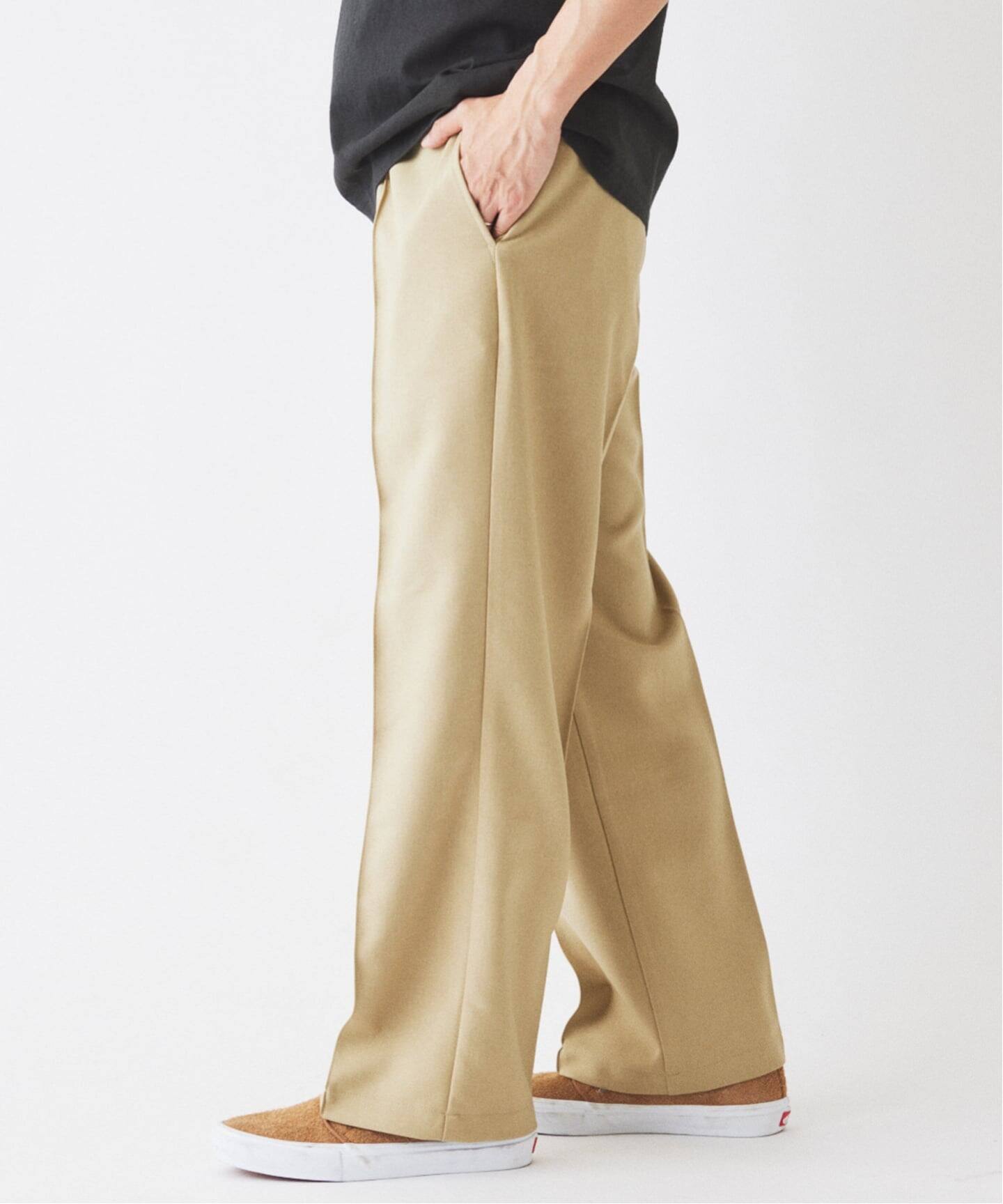 ディッキーズ ジャーナルスタンダード 別注 ピンタック ワイドスラックス Dickies / ディッキーズ 別注 ピンタック ワイドスラックス