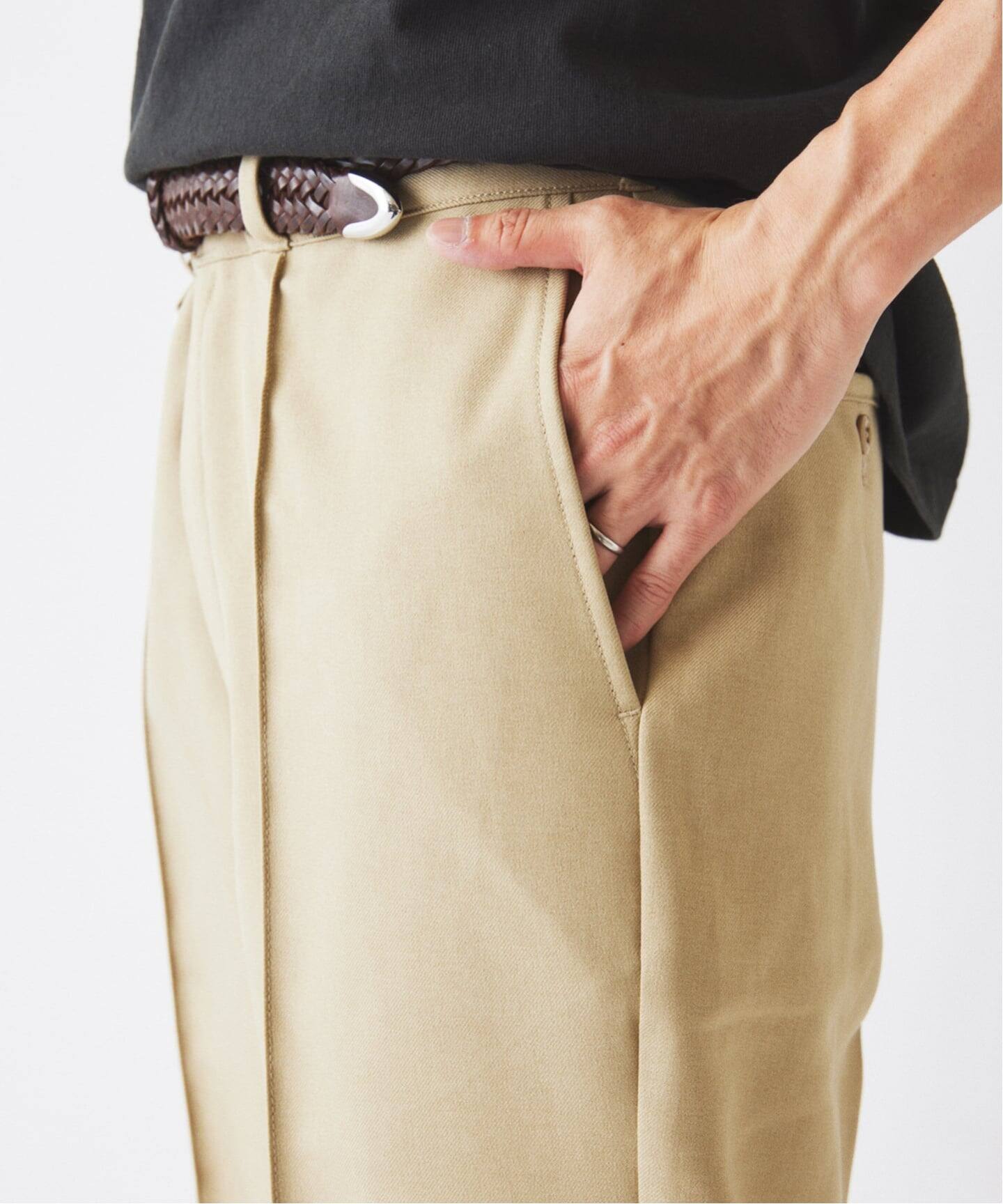 ディッキーズ ジャーナルスタンダード 別注 ピンタック ワイドスラックス Dickies / ディッキーズ 別注 ピンタック ワイドスラックス