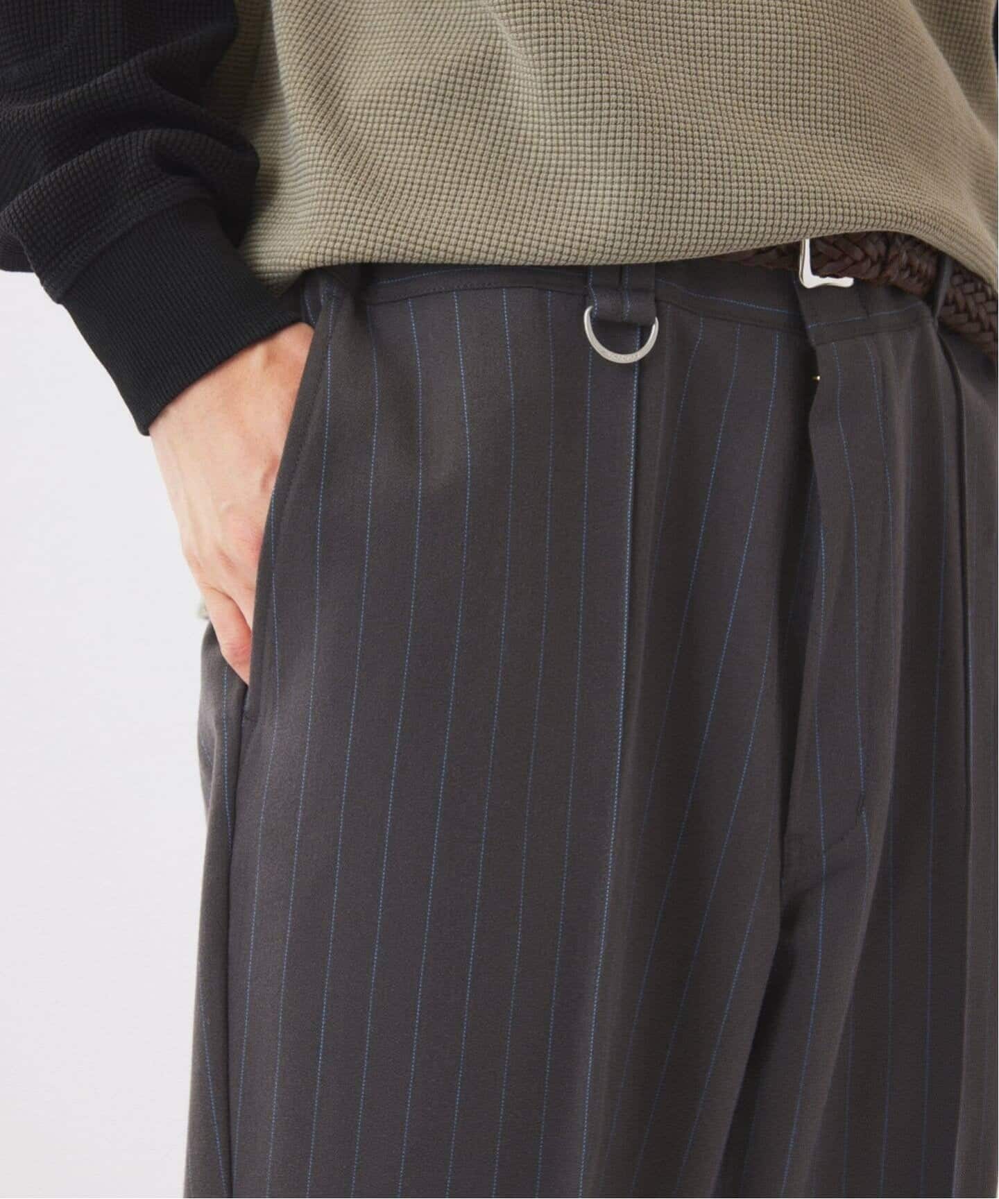 追加予約》Dickies / ディッキーズ 別注 ピンタック ワイドストライプ